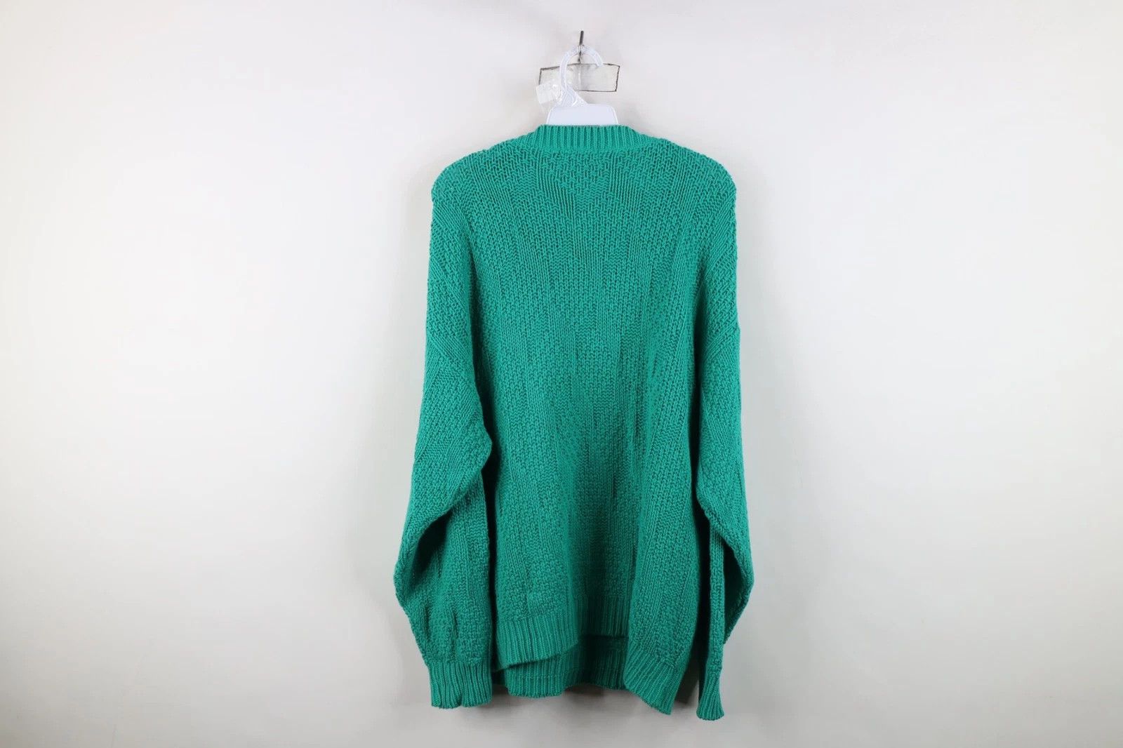 Vintage Vintage 90s Streetwear Cotton Knit Crewneck Sweater USA Size US L / EU 52-54 / 3 - 10 Thumbnail