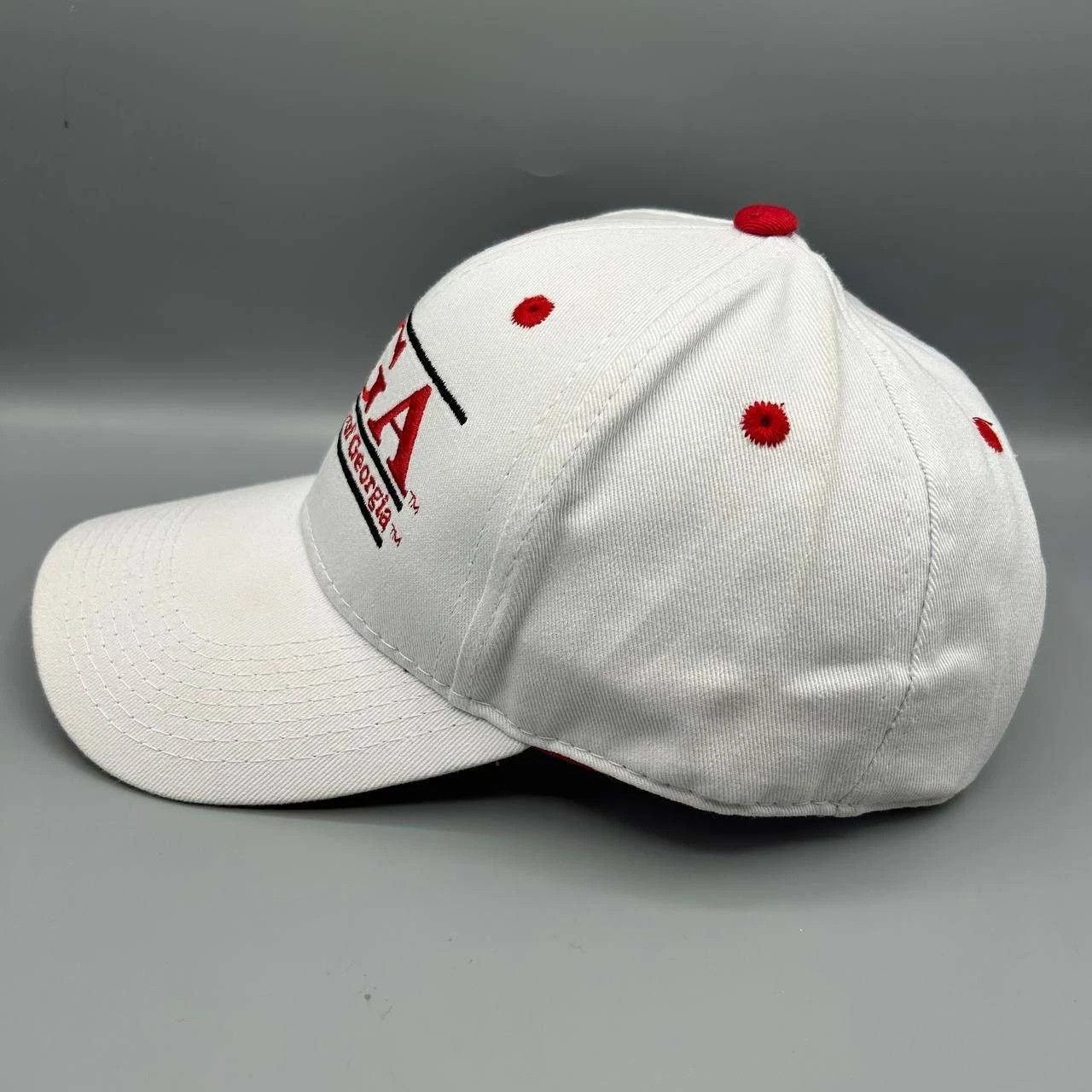 The Game Vintage University of Georgia Bulldogs Hat NCAA Snap Back Size ONE SIZE - 6 Thumbnail
