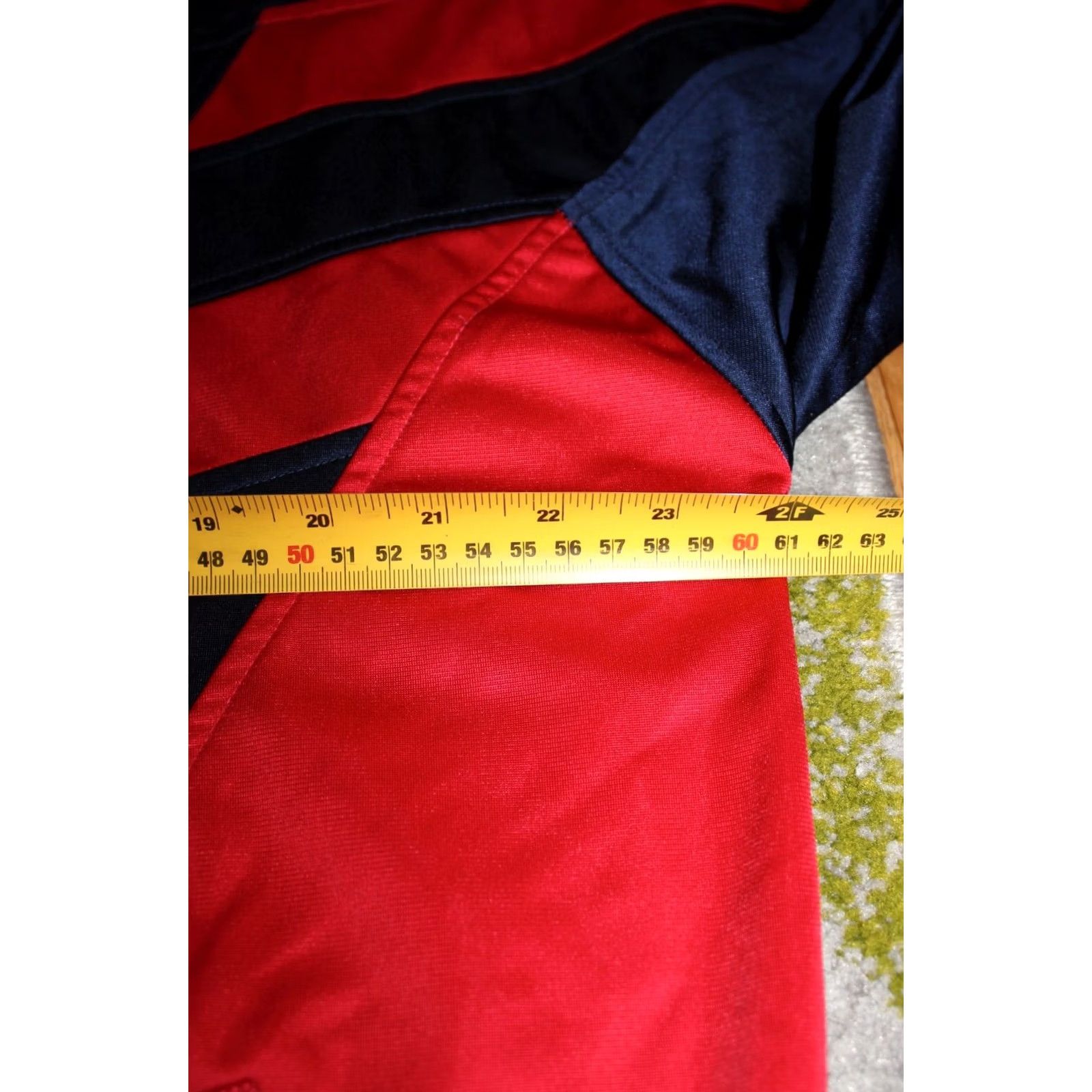 Adidas VINTAGE adidas Track Jacket Unisex Adults XXL Red/Blue 1990s Zip Sleeve Long Regular Autumn Spring Summer Winter All Seasons D8-F192 Size US XXL / EU 58 / 5 - 6 Thumbnail
