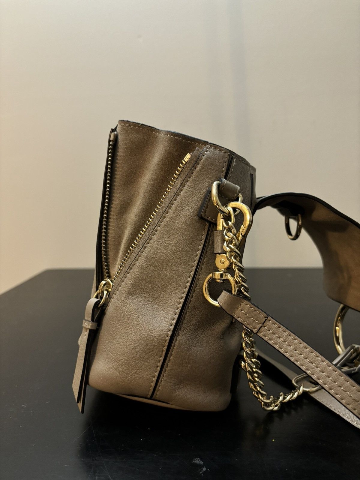 Chloe Chloé Mini Faye Suede Leather Backpack Handbag Size ONE SIZE - 4 Thumbnail