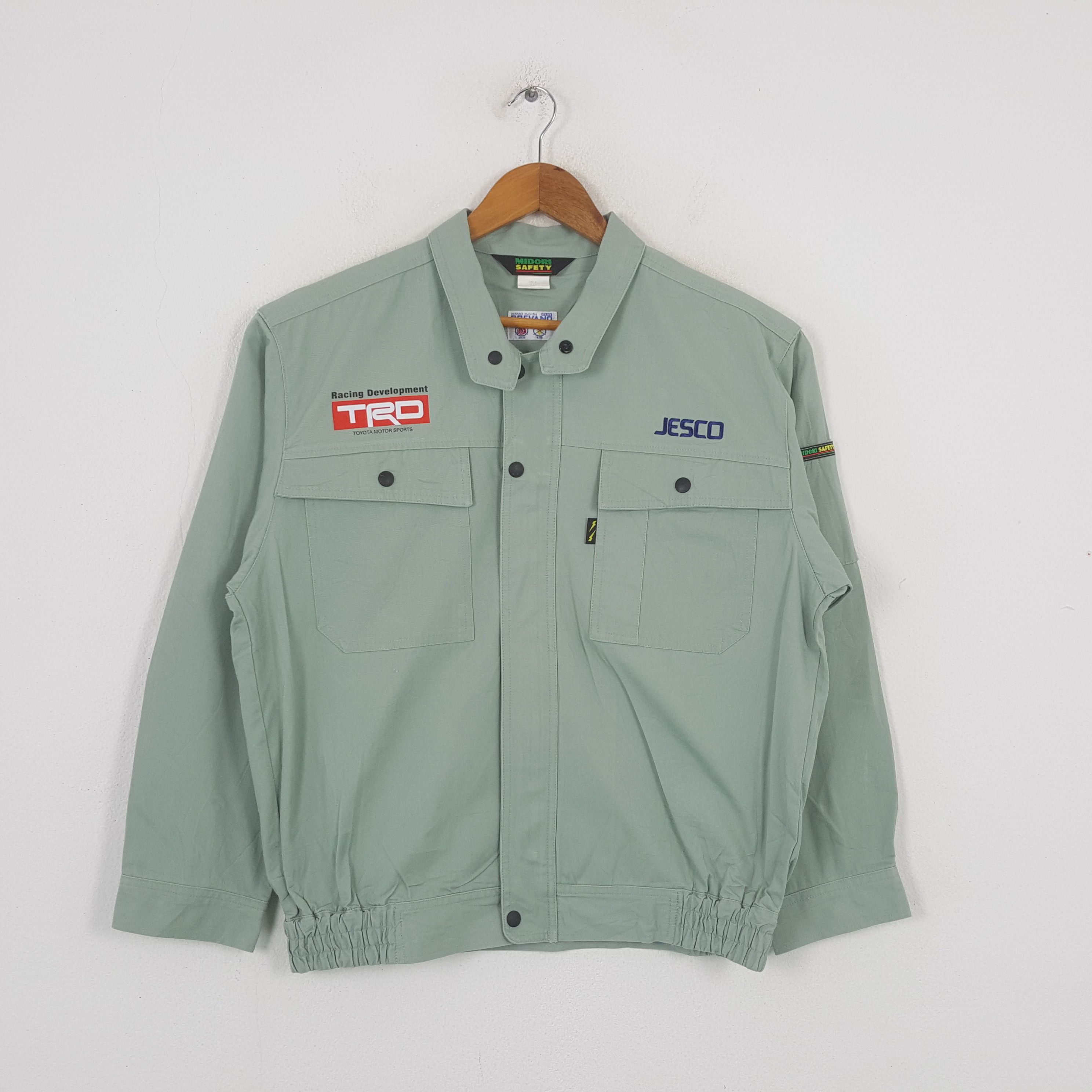 Japanese Brand × Vintage Vintage TRD TOYOTA Japan Racing Team Custom Jacket C288C4 Size US L / EU 52-54 / 3 - 3 Thumbnail