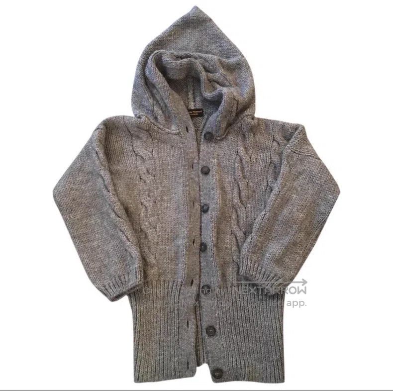 Vivienne Westwood Vivienne Westwood Grey Cashmere Mix Cardigan Size XS / US 0-2 / IT 36-38 - 1 Thumbnail