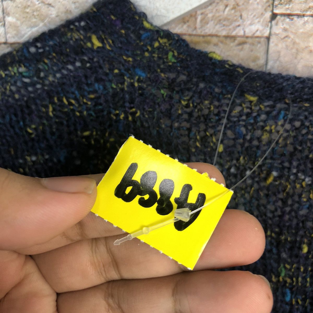 Homespun Knitwear × Japanese Brand Japanese Brand Darkblue Knitwear #A898 Size S / US 4 / IT 40 - 9 Thumbnail