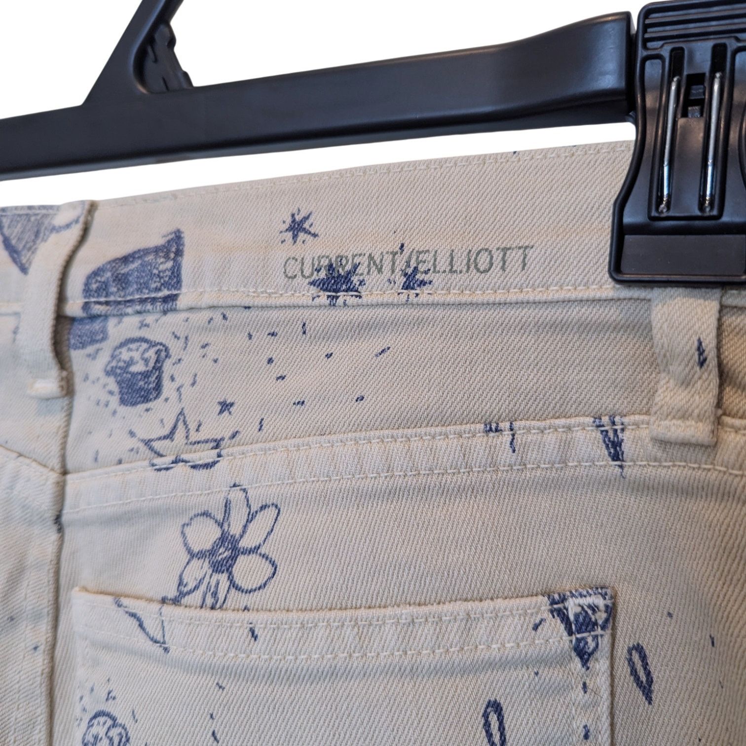 Current/Elliot Current/Elliott The Stiletto Safari Write On Destroy Jeans Size 28" / US 6 / IT 42 - 8 Thumbnail
