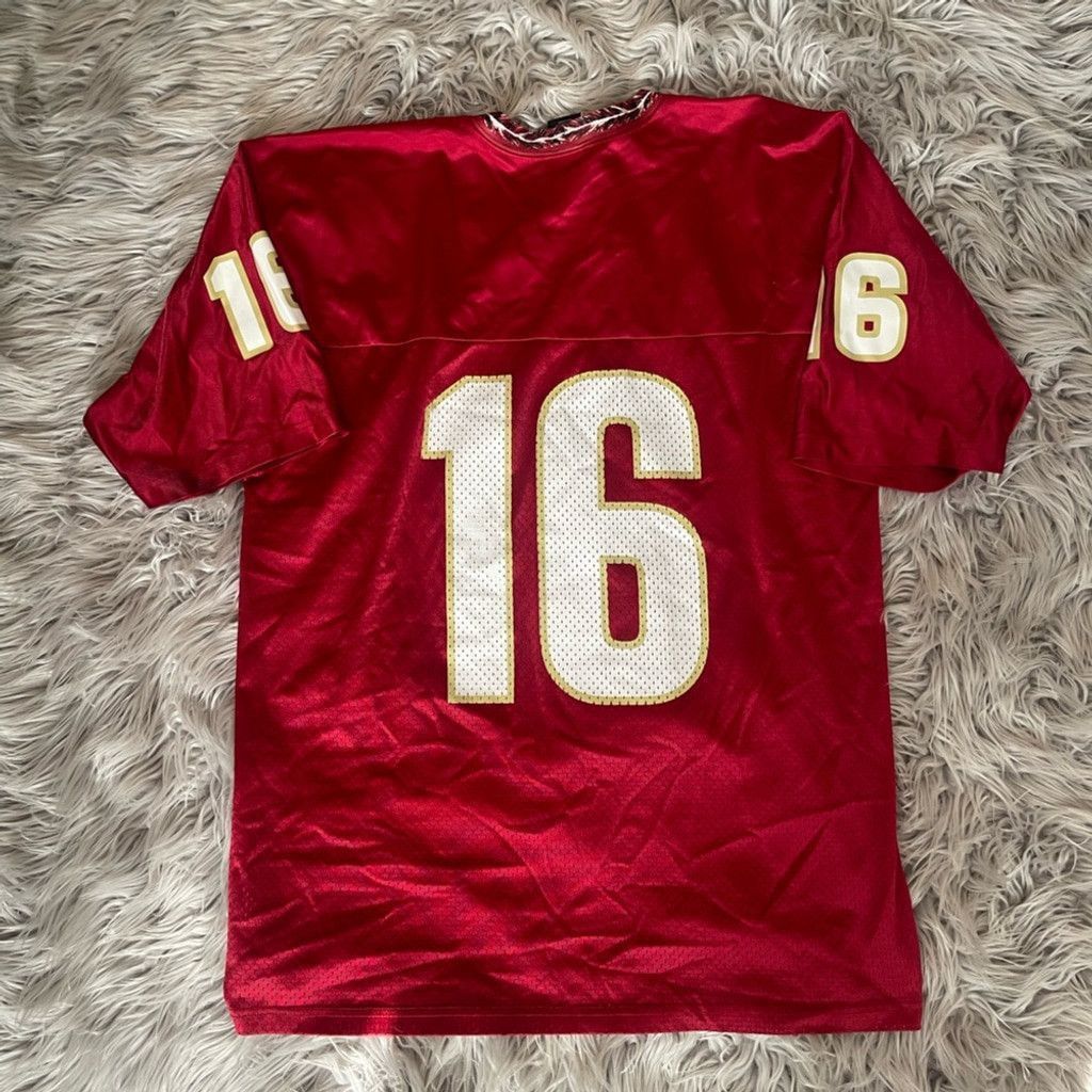 Nike Red Nike Y2K fashion jersey size L Size US L / EU 52-54 / 3 - 4 Thumbnail
