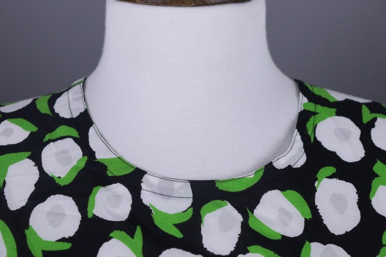 Marimekko Marimekko Black Floral Summer Blouse Shirt Size 34 Size M / US 6-8 / IT 42-44 - 8 Thumbnail