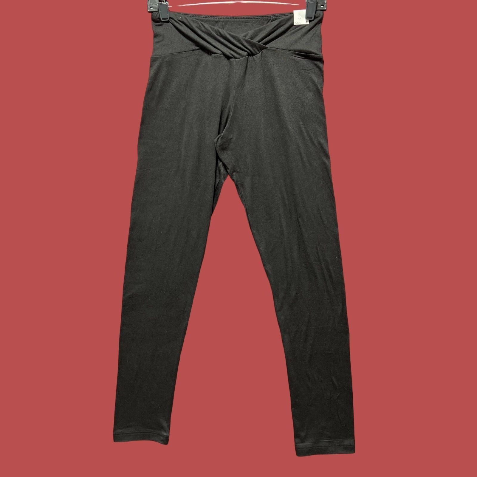 rue21 Rue 21 - Women's Smooth Stretch Leggings - Black - Large Size 26" / US 2 / IT 38 - 1 Thumbnail