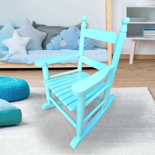 Designer × Homemade Children's rocking light Light Blue chair- Indoor or Outdoor Size US L / EU 52-54 / 3 - 1 Thumbnail