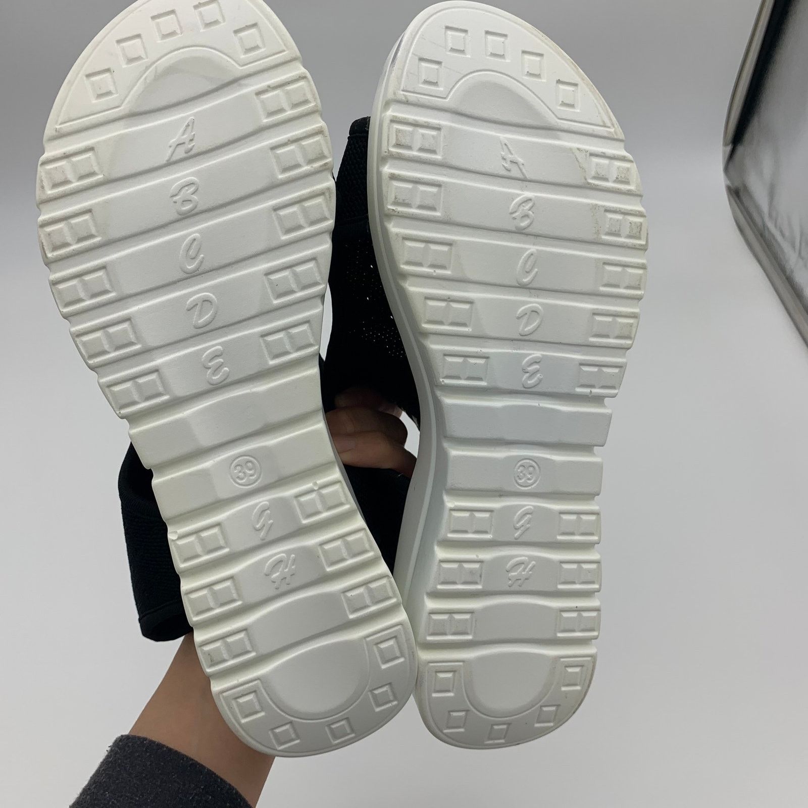 Other Black Sandals Women Size 8 Summer Shoes Peep Toe Size US 8 / IT 38 - 4 Thumbnail