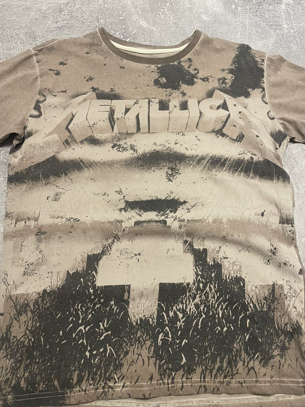 Metallica × Vintage Vintage Metallica T-Shirt Size US M / EU 48-50 / 2 - 2 Thumbnail