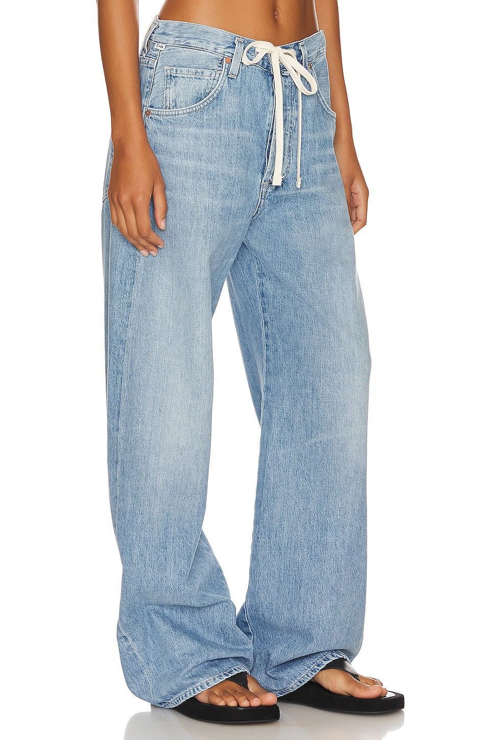 Citizens Of Humanity Citizens of Humanity $298 Brynn Drawstring Trouser Jean 25 Size 25" / US 0 / IT 36 - 10 Thumbnail