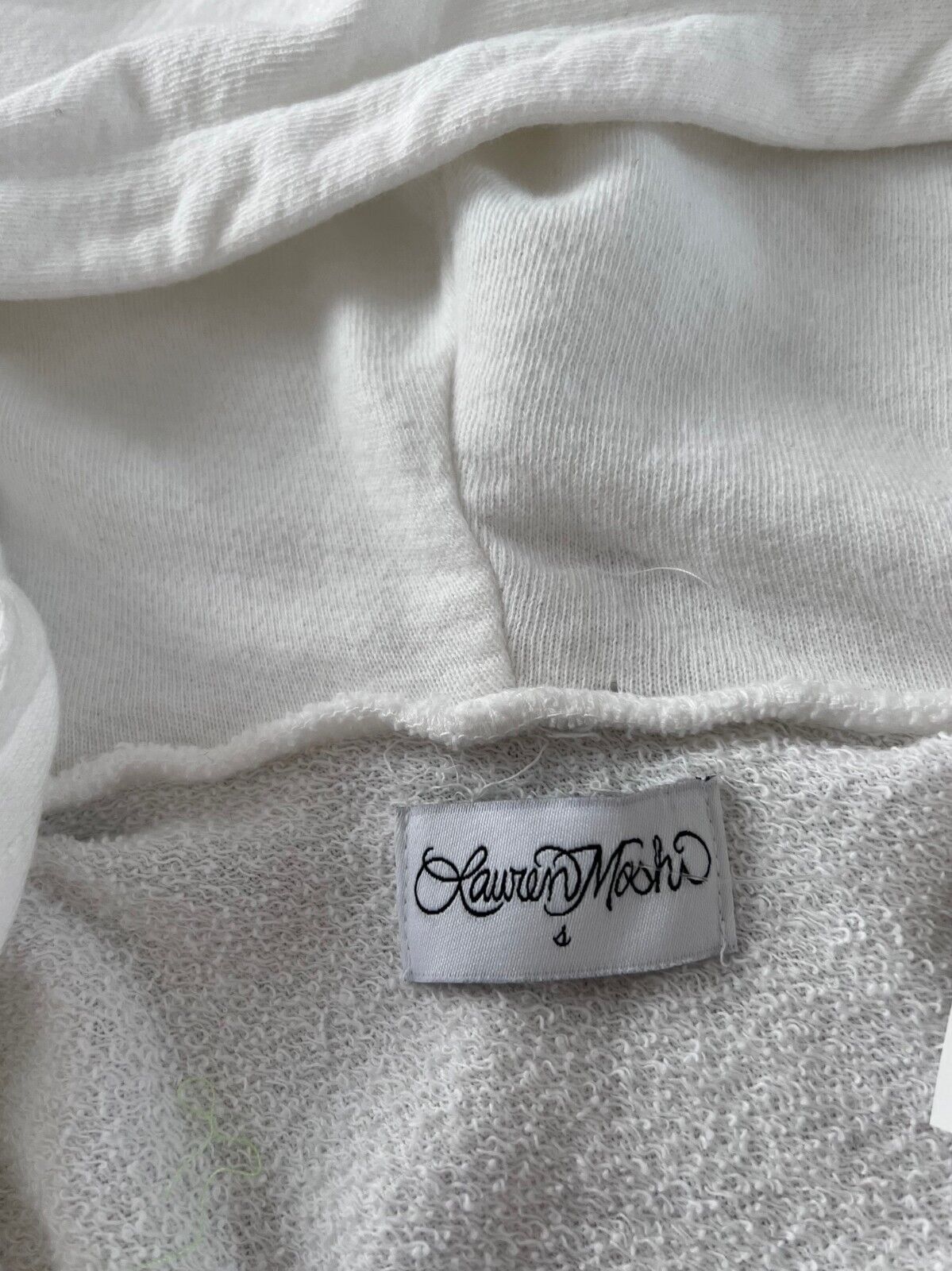 Other Lauren Moshi Lightning Eye Zip Hoodie White ( S ) Size S / US 4 / IT 40 - 4 Thumbnail