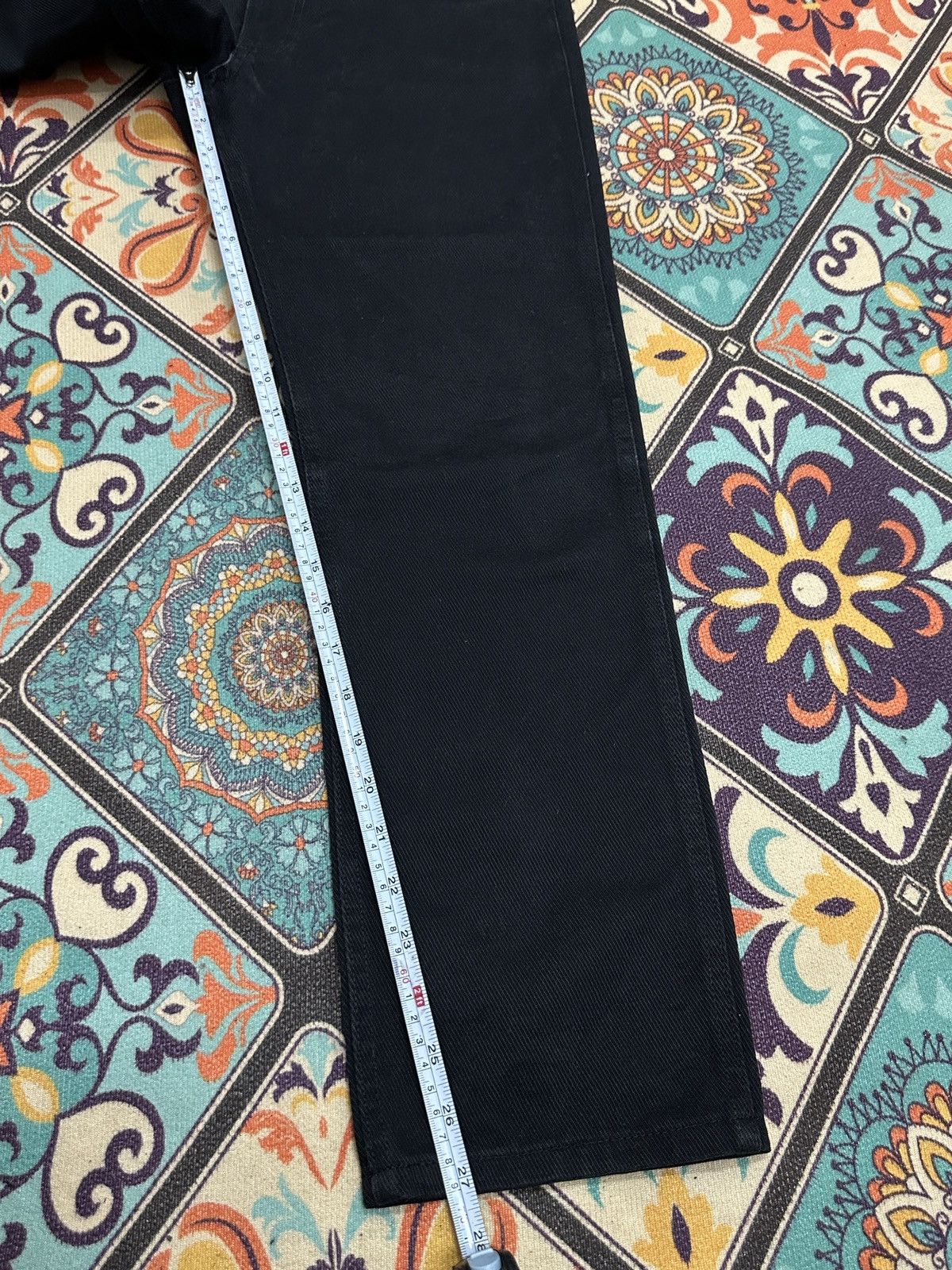 Nepenthes Nepenthes Japan Black Selvedge Denim Pants Size US 29 - 15 Thumbnail