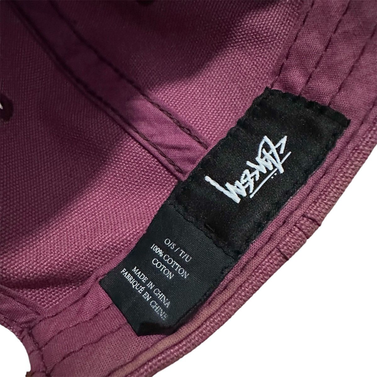 Stussy Stussy Logo S Kanvas Hat Size ONE SIZE - 5 Thumbnail