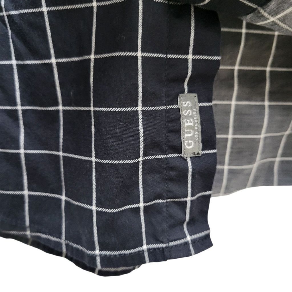 Guess Guess Men's Geometric Button-Up Long-Sleeves Shirt Medium Size US M / EU 48-50 / 2 - 5 Thumbnail