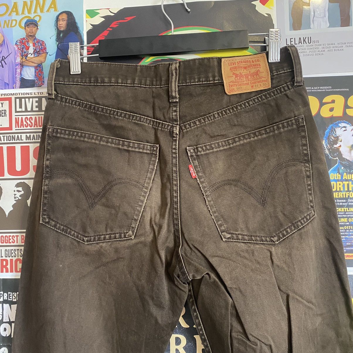 Levi's Vintage Levi’s 502 Japanese Faded Brown Chino Pants Size US 31 - 7 Thumbnail