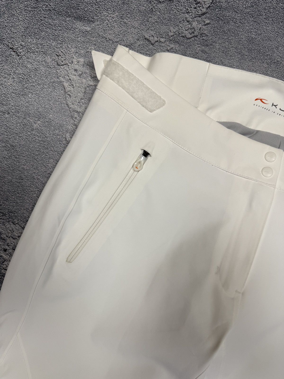 KJUS Kjus Formula Ski White Pants Size L(42) Women’s Size 28" / US 6 / IT 42 - 5 Thumbnail