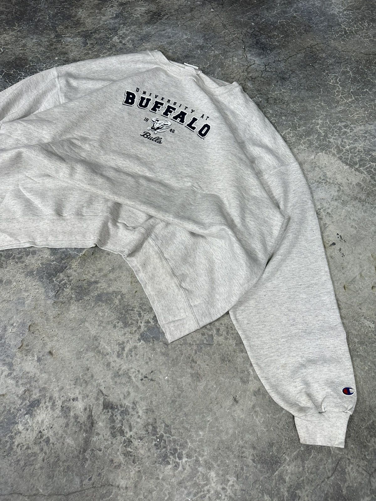 Champion × Vintage Vintage Buffalo U Crewneck Size US XL / EU 56 / 4 - 3 Thumbnail
