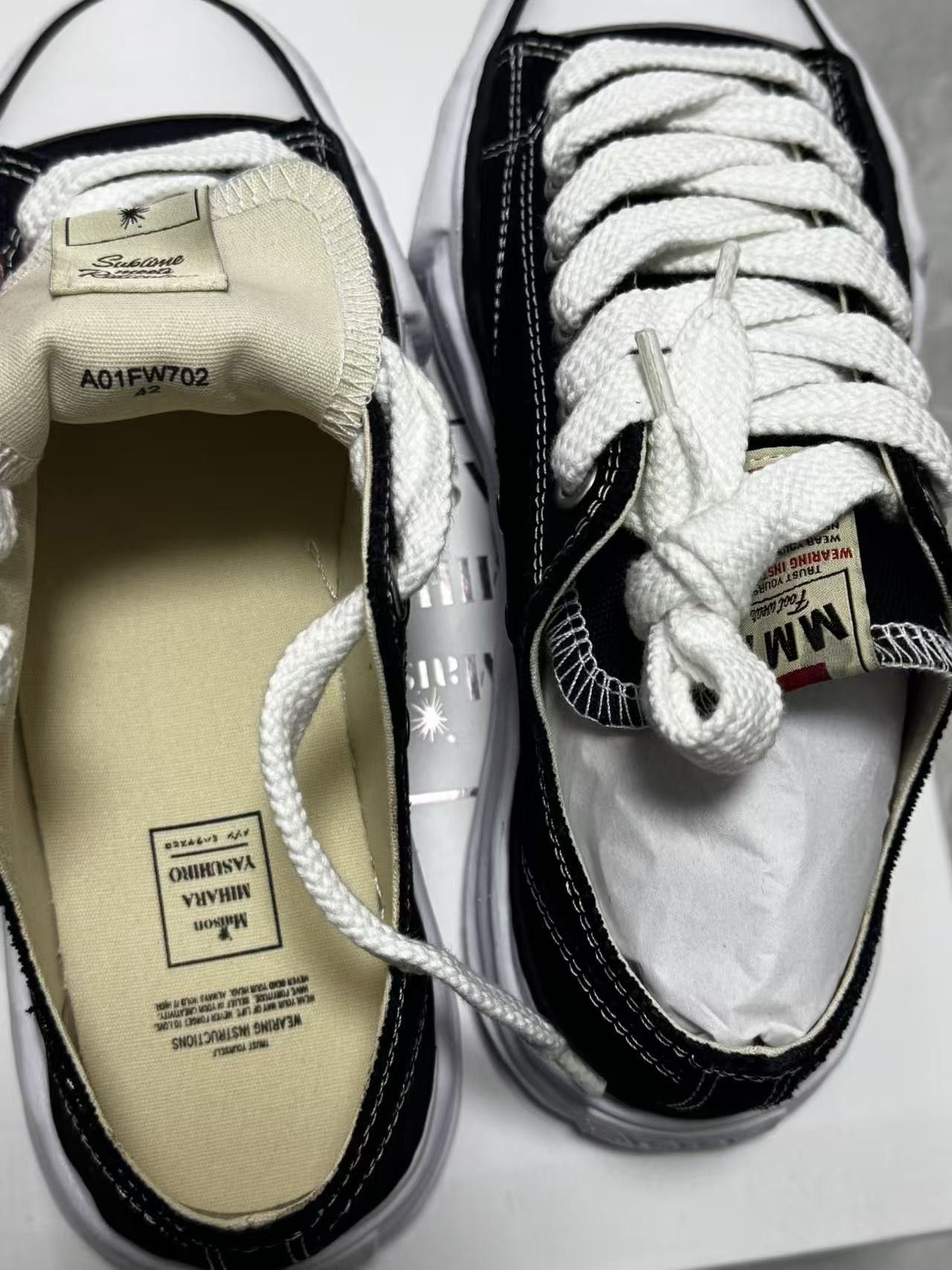 Maison MIHARA YASUHIRO Maison MIHARA YASUHIRO Low-top Sneakers Size US 9 / EU 42 - 4 Thumbnail