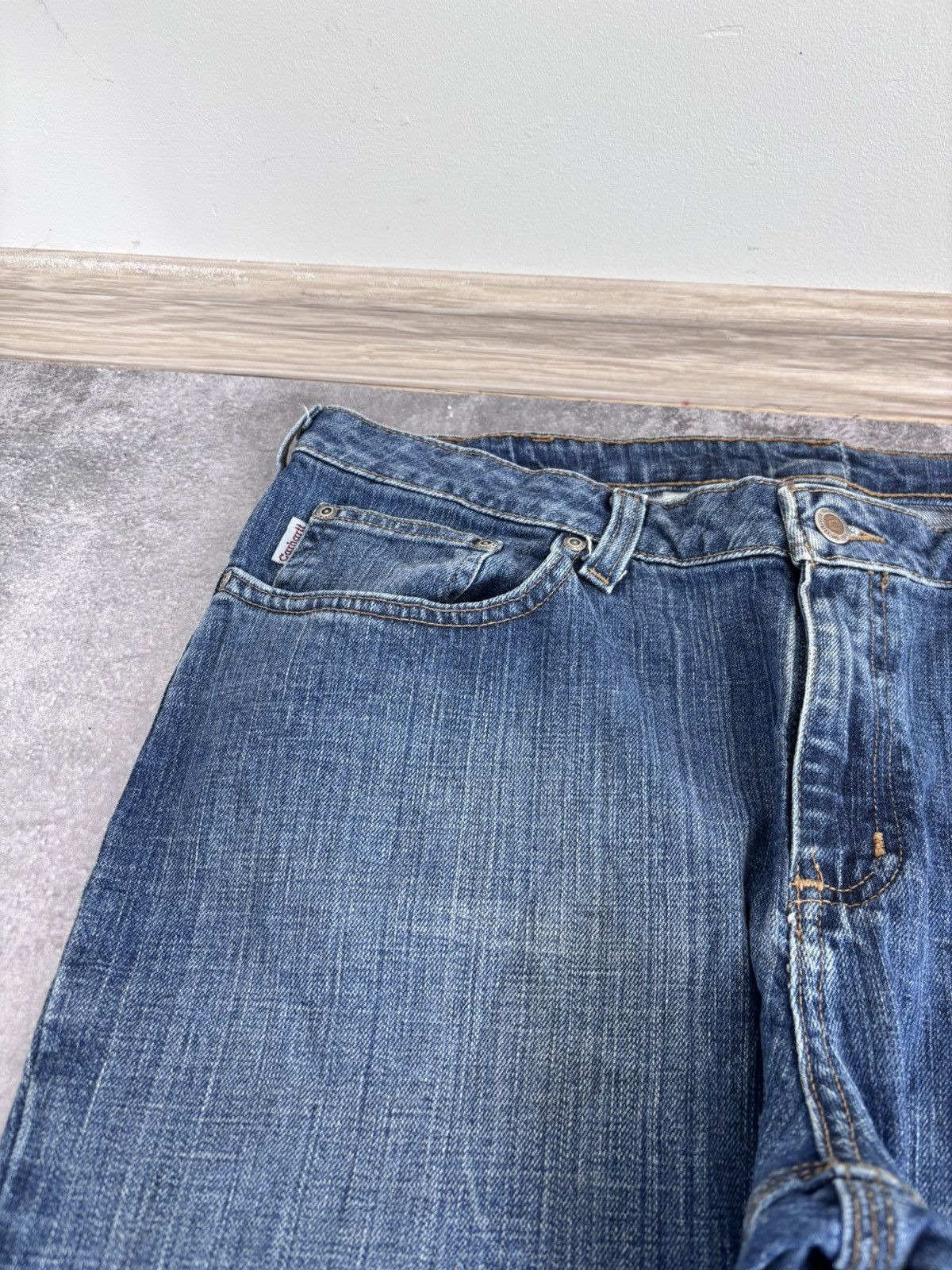 Carhartt Vintage Carhartt Faded Blue Boot Cut Flared Denim Jeans Size US 36 / EU 52 - 14 Thumbnail