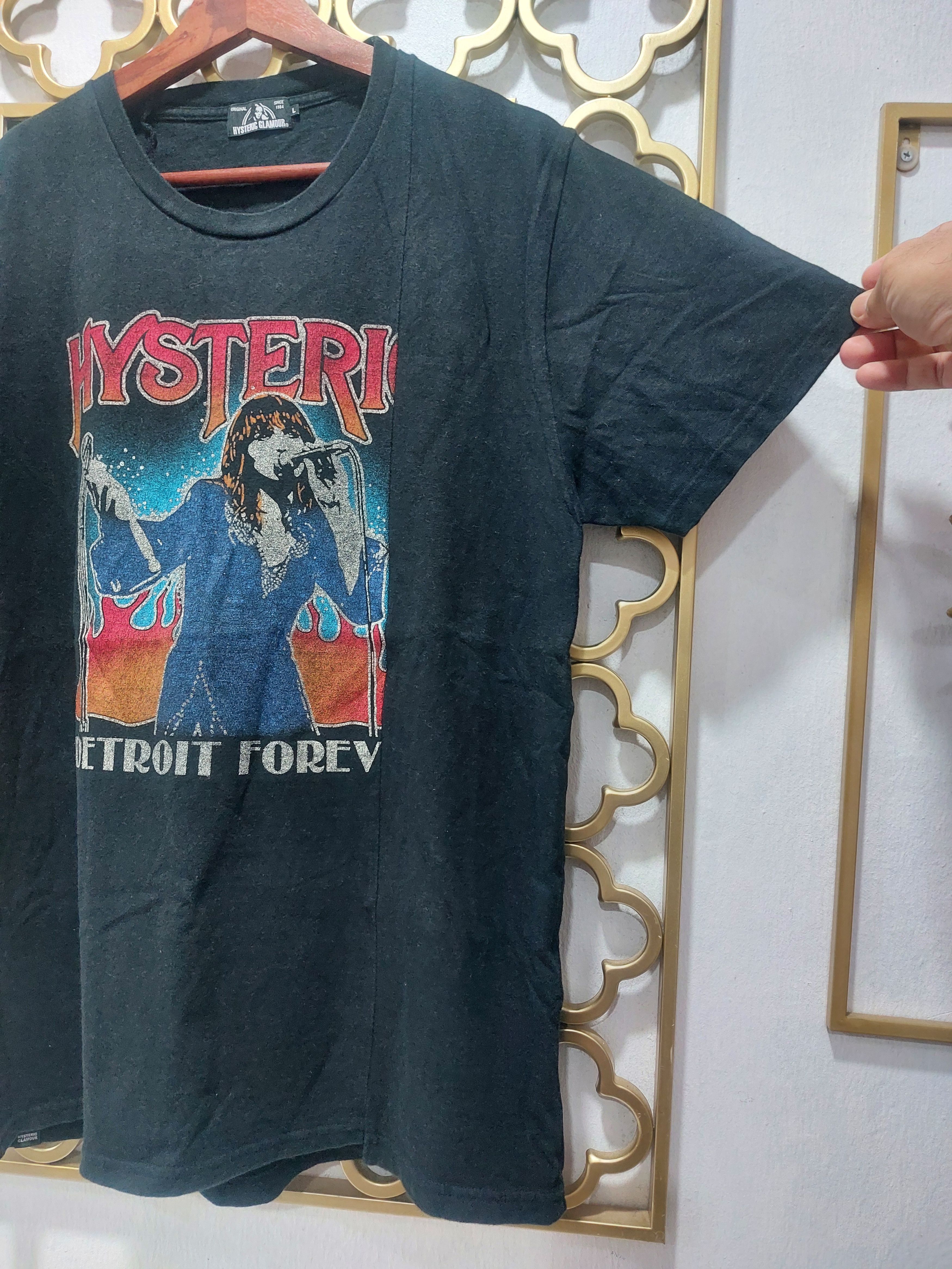 Hysteric Glamour Y2K HYSTERIC GLAMOUR DETROIT FOREVER TEE Size US M / EU 48-50 / 2 - 5 Thumbnail