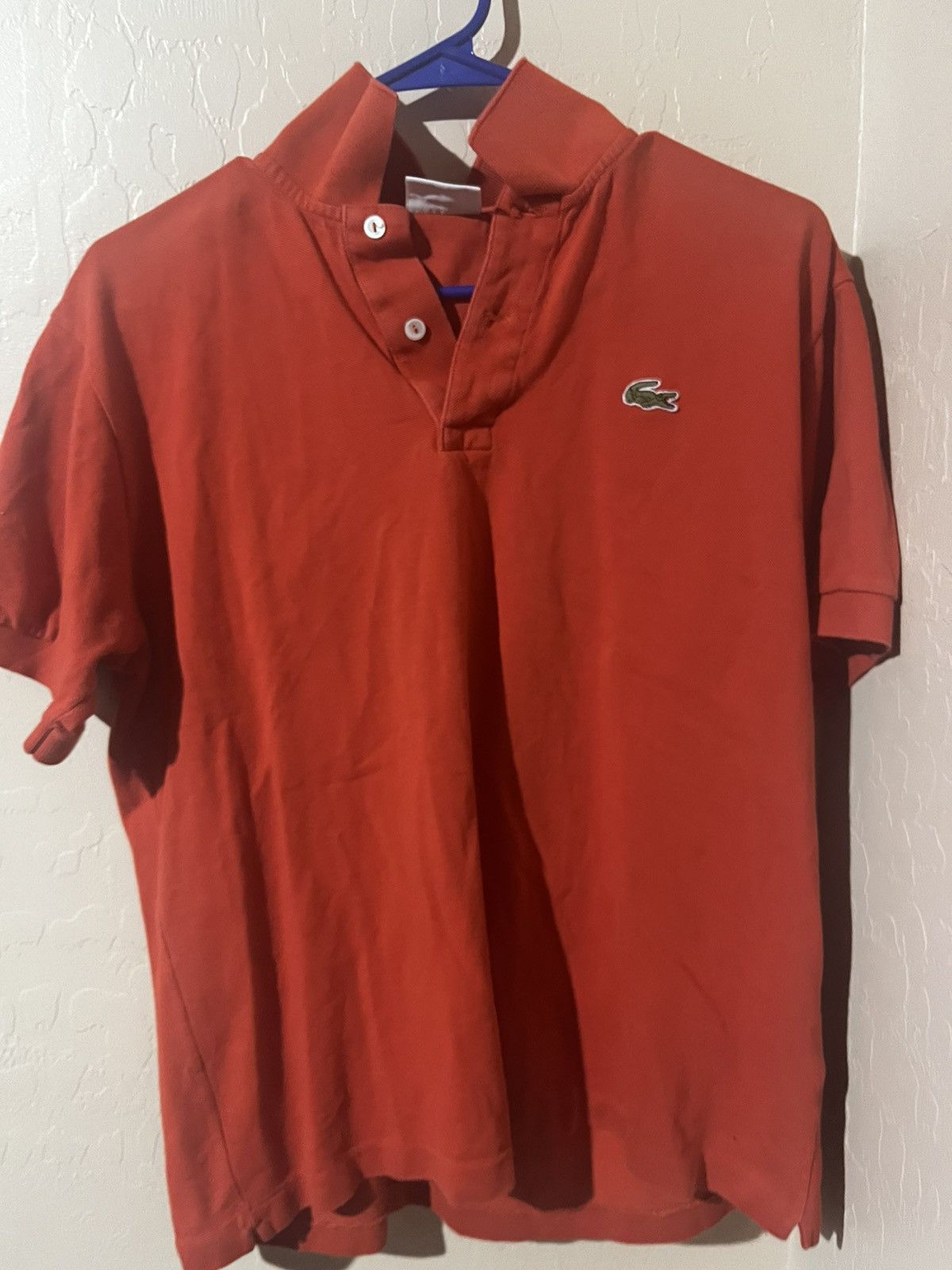 Lacoste Orange Lacoste Polo Size US L / EU 52-54 / 3 - 1 Thumbnail