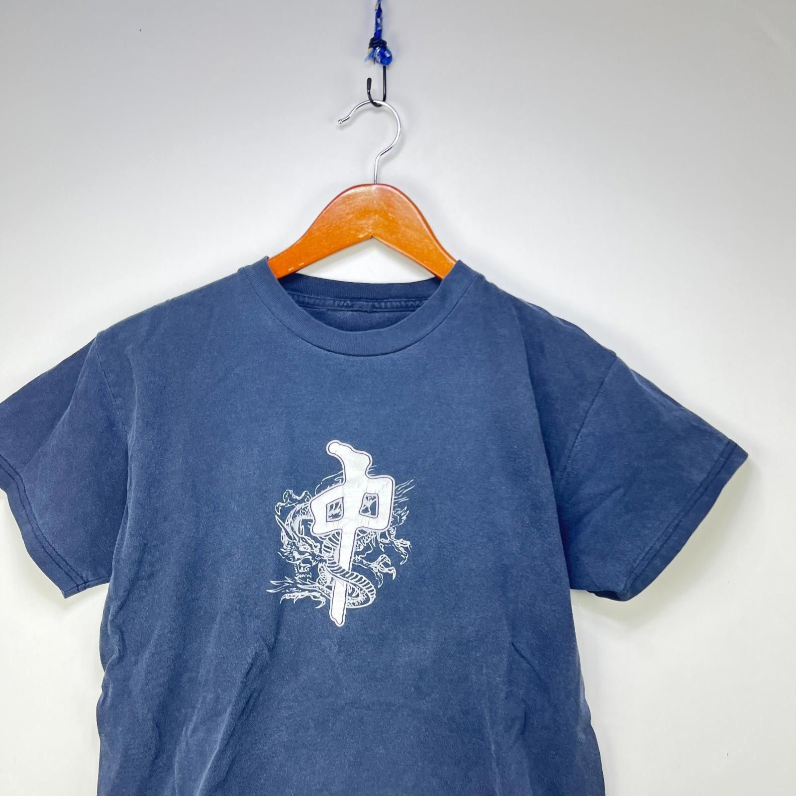 Dragonfly Vintage Y2K Red Dragon Sunfaded Skateboard T Shirt XS Size US XS / EU 42 / 0 - 2 Thumbnail