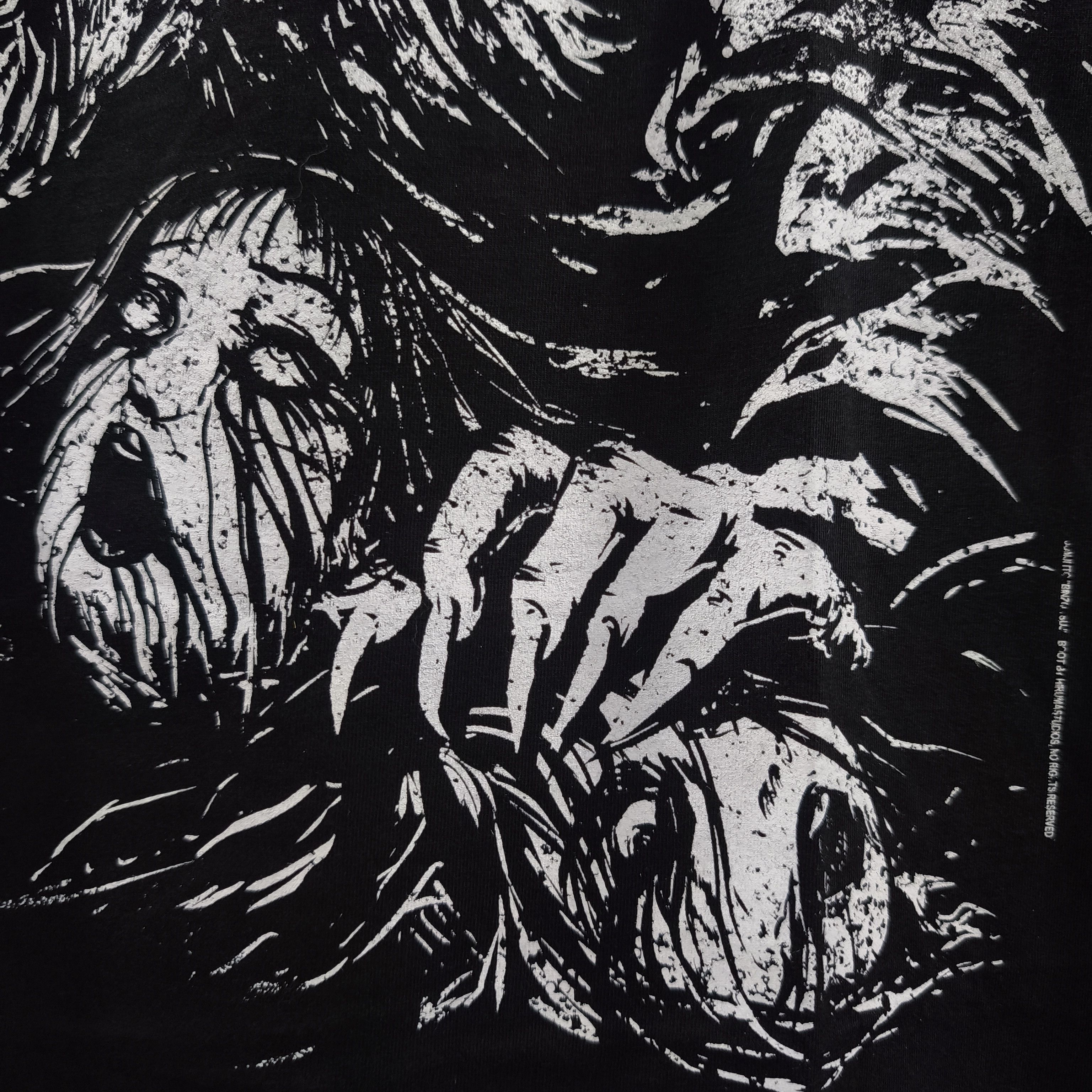 Anime Junji Ito Binzo Tsuji T-shirt Size US XL / EU 56 / 4 - 8 Thumbnail