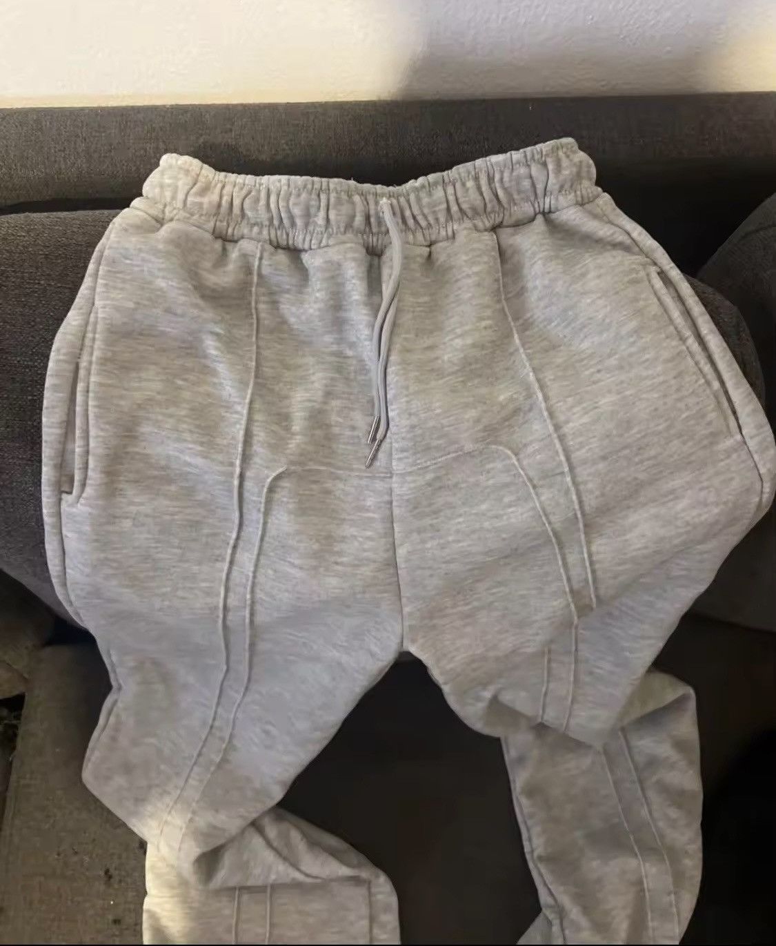 Japanese Brand × Vintage Y2K Retro Drawstring Casual Draped Sweatpant Size US 28 / EU 44 - 4 Thumbnail