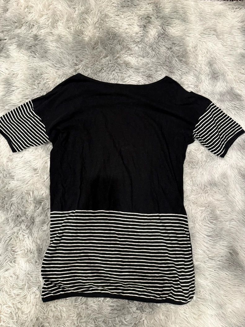 Undercover UNDERCOVER 14SS Punk Stripe Patchwork Oversized Neck Three Size US S / EU 44-46 / 1 - 2 Thumbnail