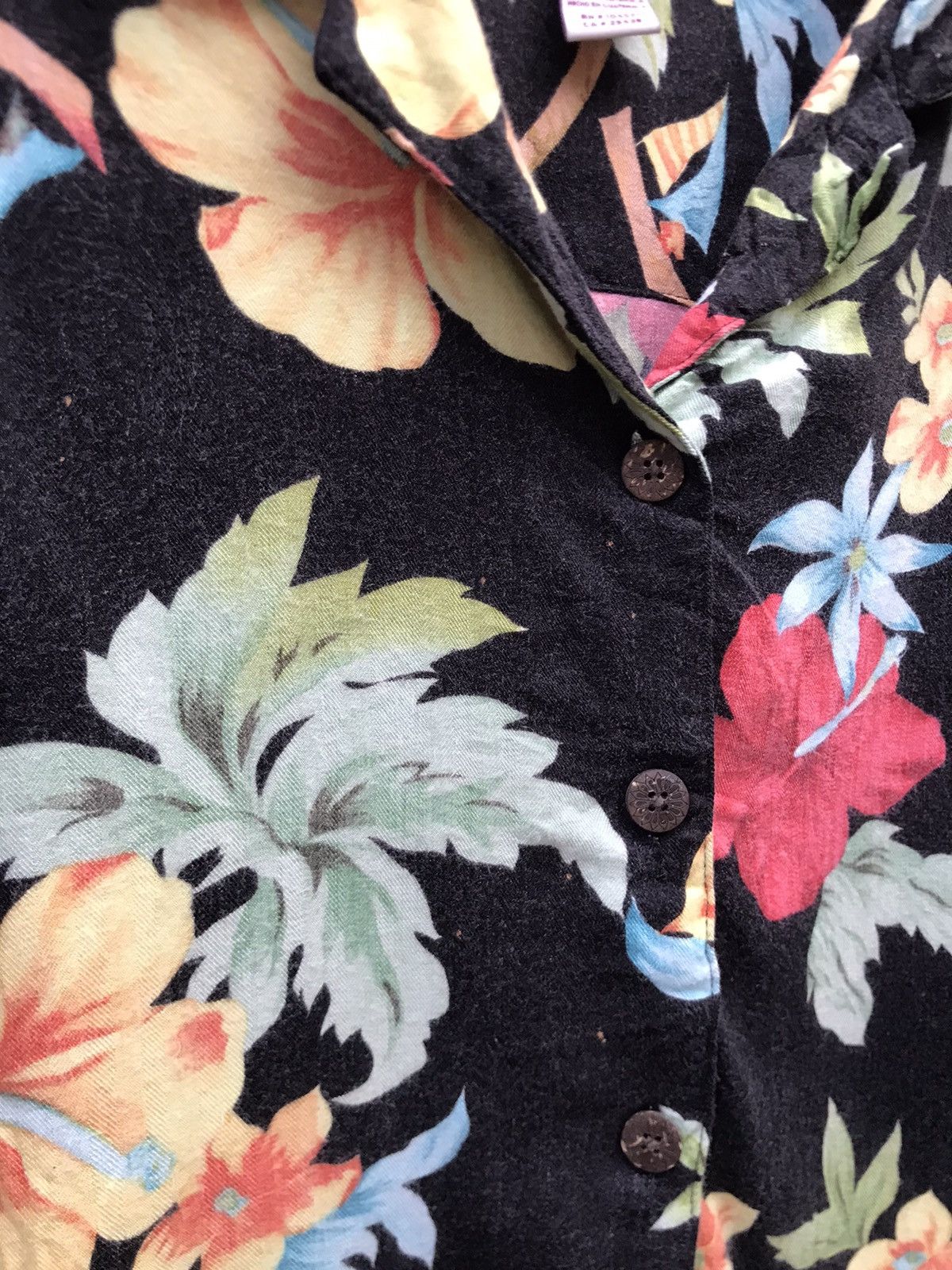 Caribbean ⚡️Vintage Caribbean Joe Button Hawaii Short Sleeve Size L / US 10 / IT 46 - 9 Thumbnail