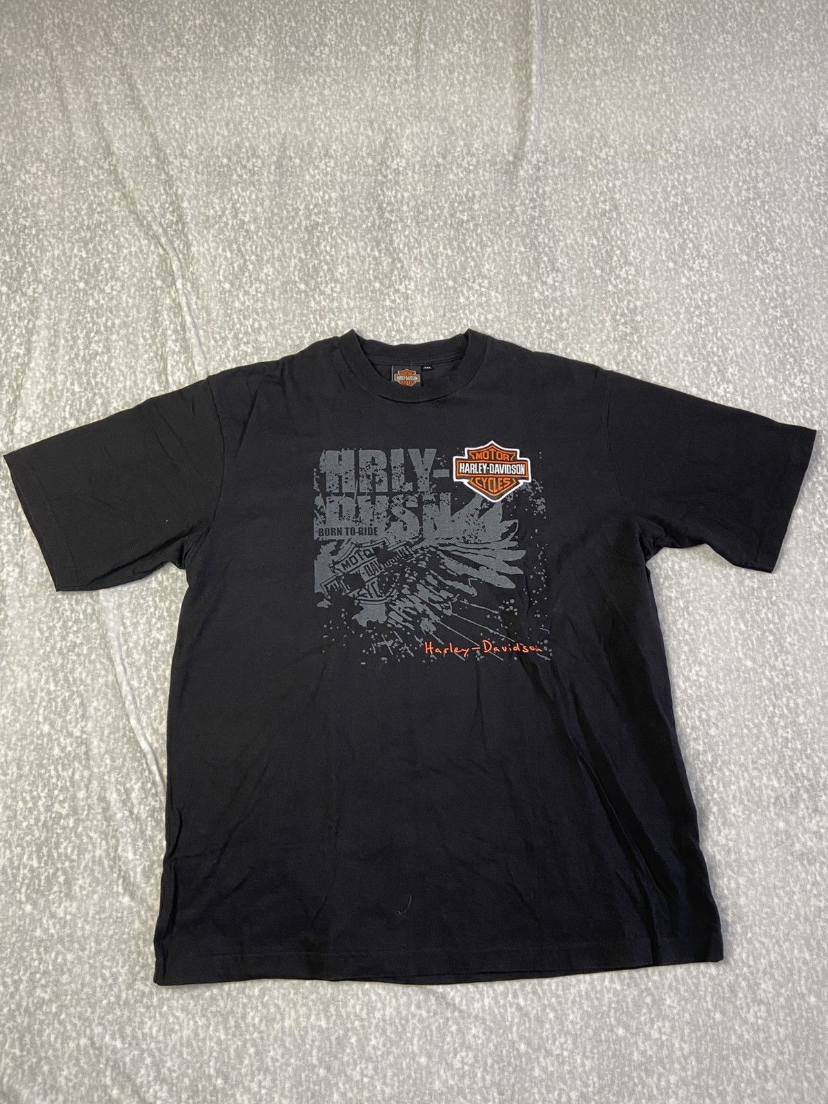 Harley Davidson Harley-Davidson Graphic T-Shirt Motorcycle Logo Size US XXL / EU 58 / 5 - 1 Thumbnail