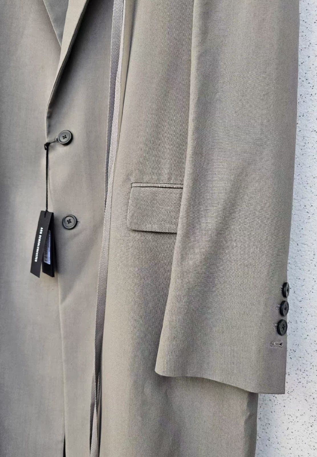 Ann Demeulemeester Ann demeulemeester show new coats, jackets and trench coats Size 46S - 5 Thumbnail