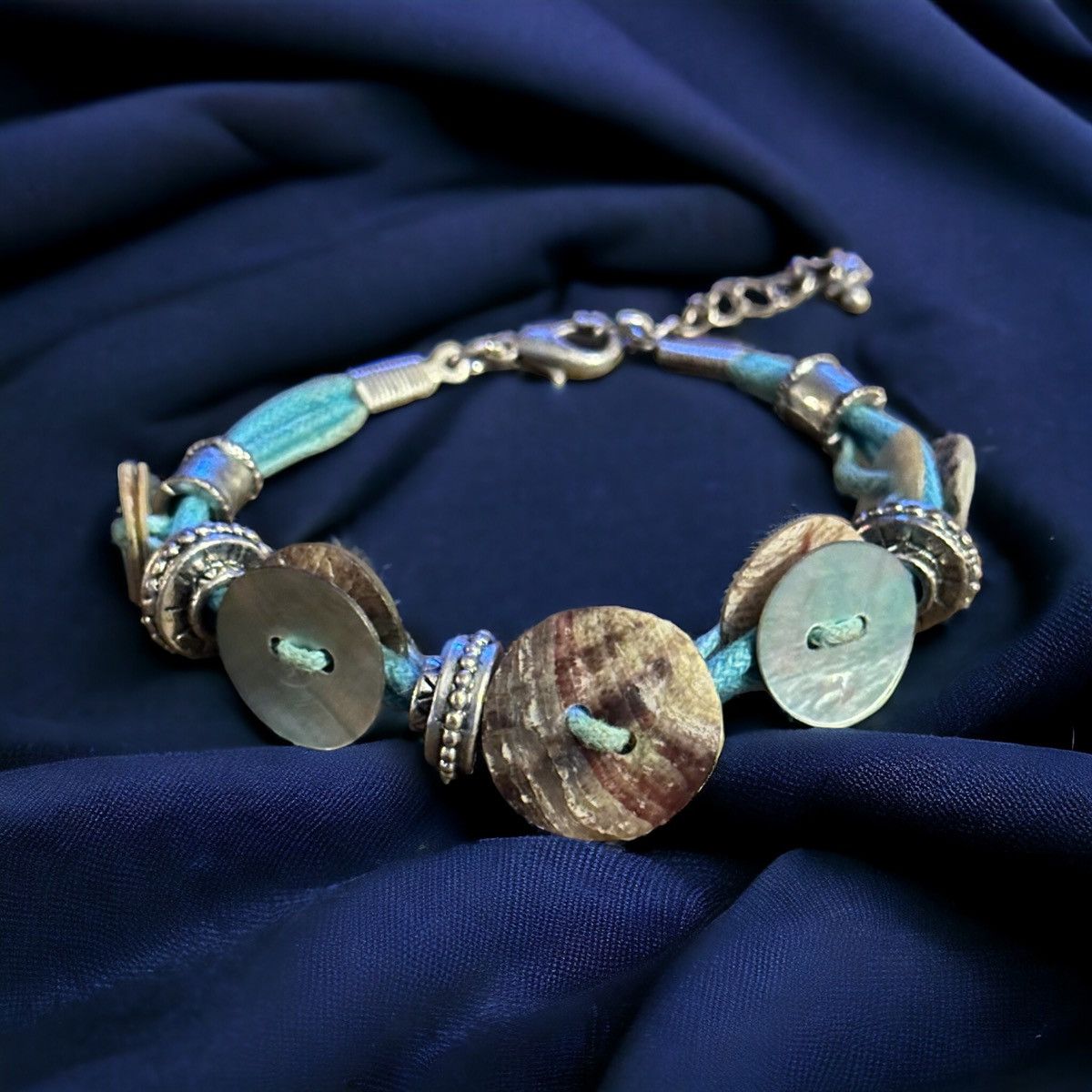Other Abalone shell disc cord bracelet Size ONE SIZE - 1 Thumbnail
