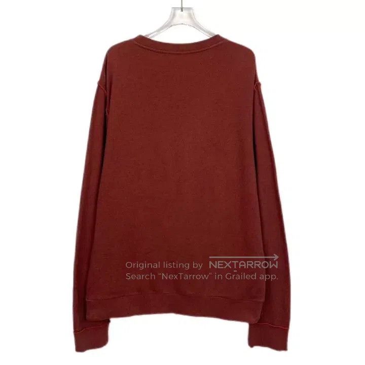 Loewe Loewe Red Logo Letter Flower Knit Cotton Crewneck Long Sle Size US M / EU 48-50 / 2 - 2 Thumbnail