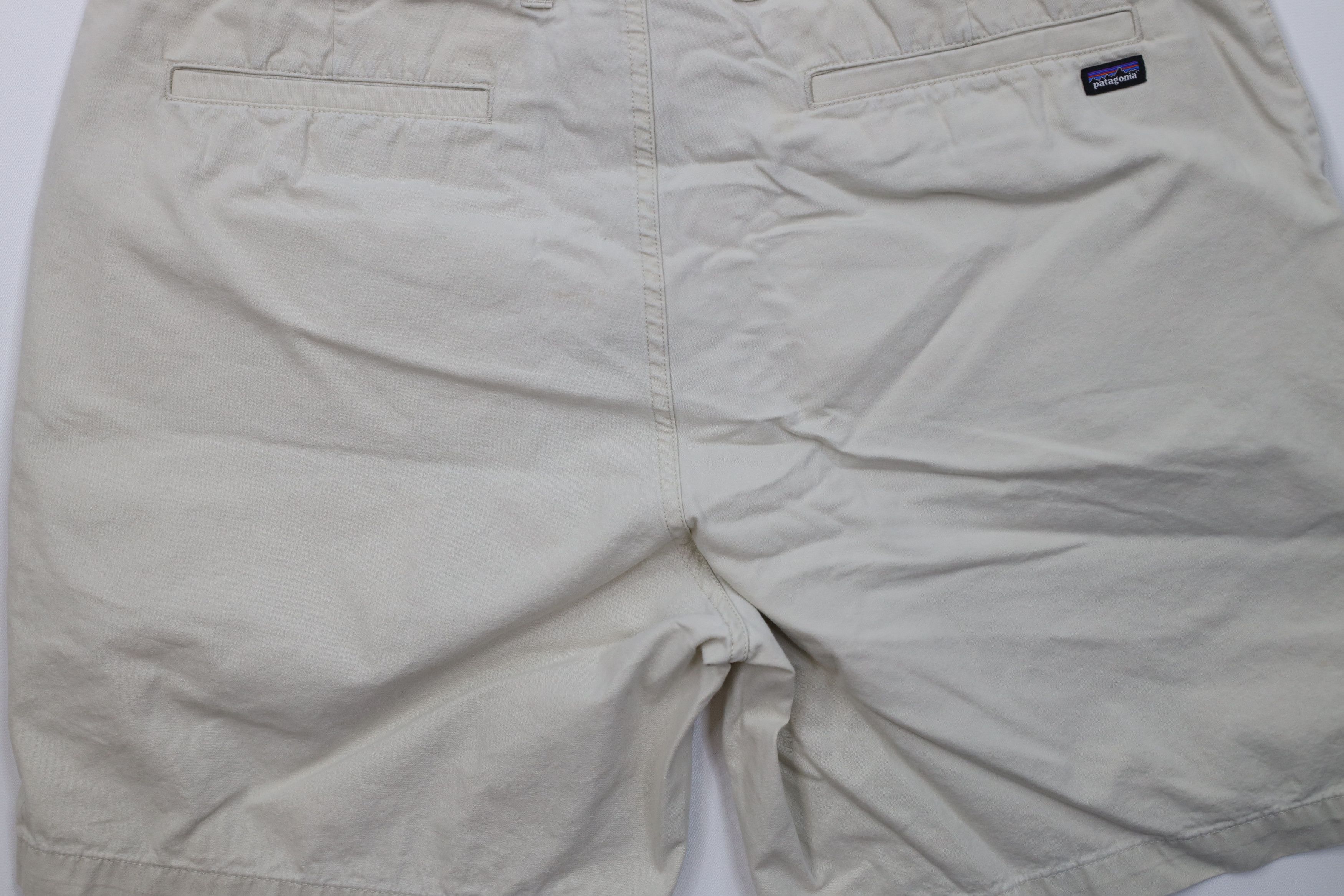 Patagonia Patagonia Spell Out Above Knee Hiking Trekking Shorts Beige Size US 36 / EU 52 - 10 Thumbnail