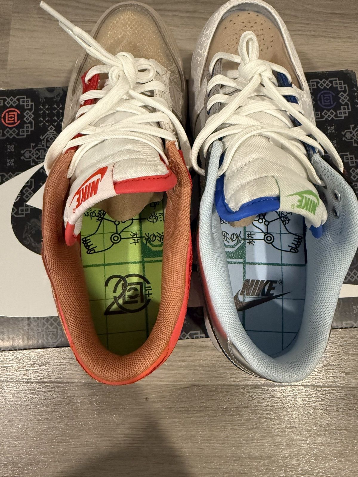 CLOT × Nike Nike Dunk Low SP “ What The Clot” Size US 10 / EU 43 - 6 Thumbnail