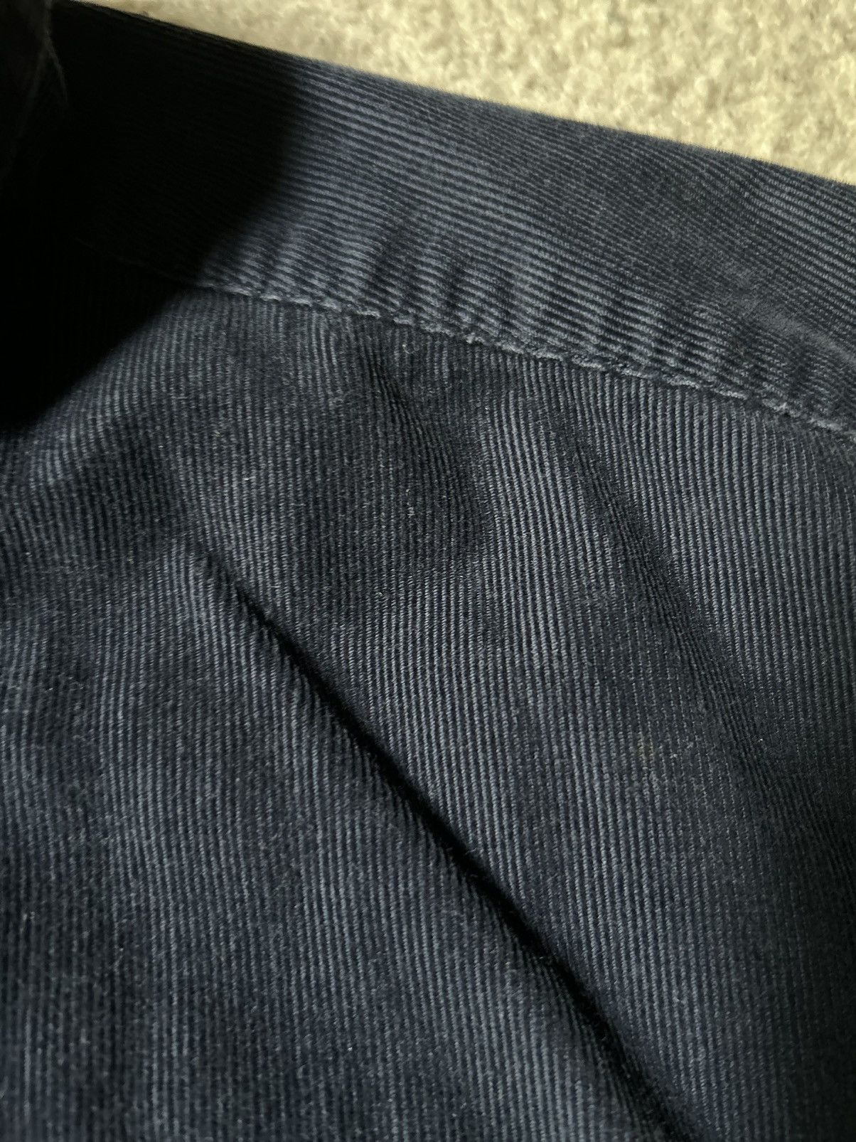 Tommy Hilfiger × Vintage Tommy Hilfiger corduroy button up navy vintage Size US L / EU 52-54 / 3 - 4 Thumbnail