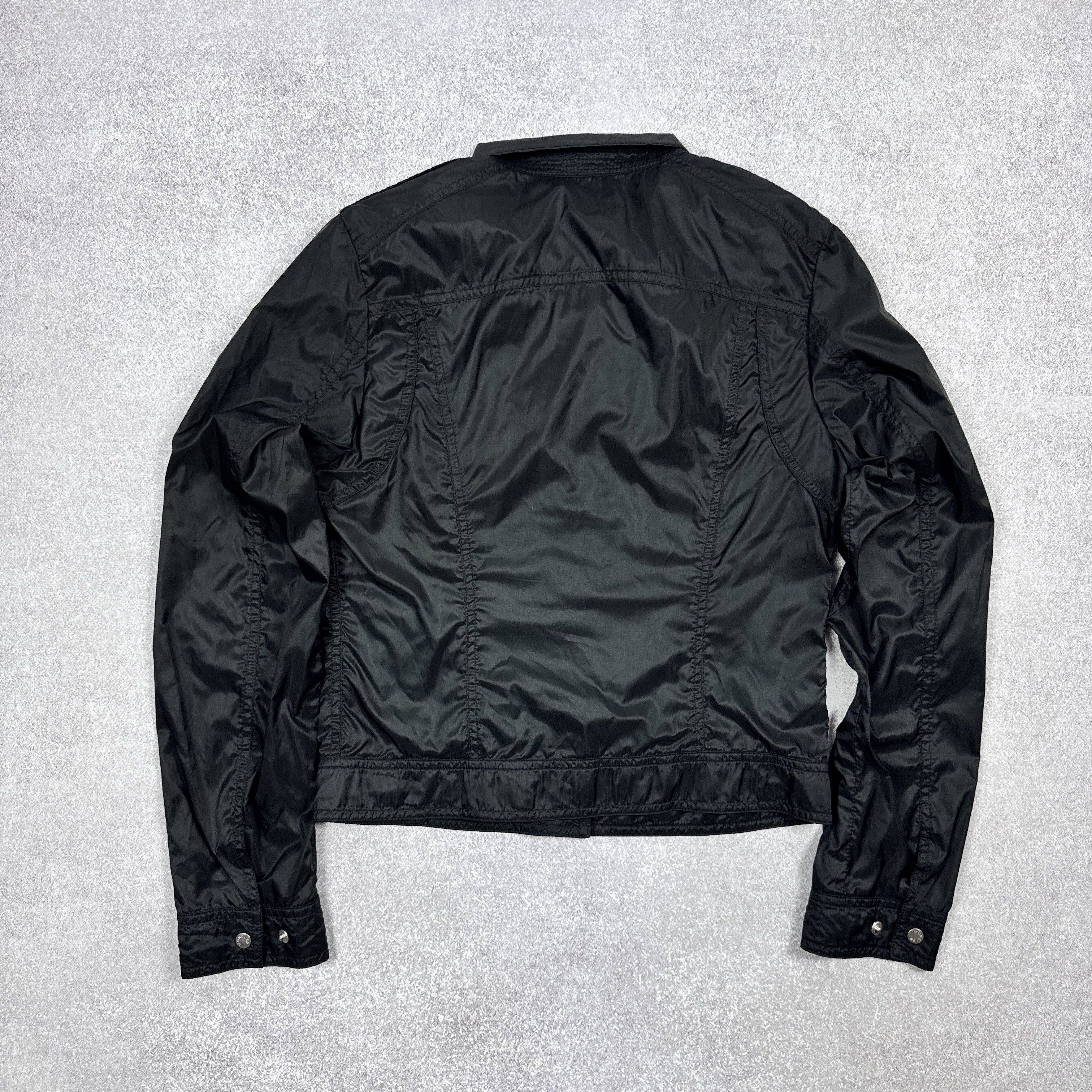Moncler Women`s Moncler Z5E0084 Black Light Nylon Jacket Size 1 / S Size S / US 4 / IT 40 - 3 Thumbnail