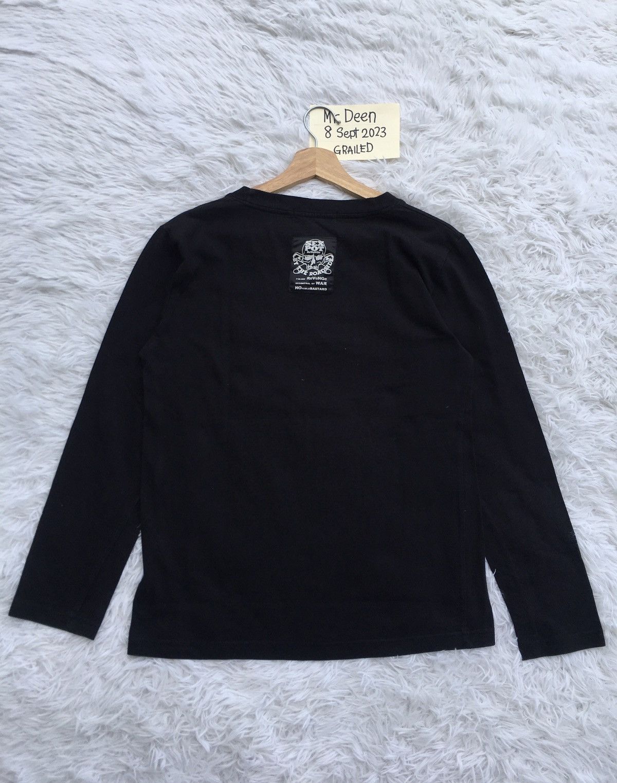 Japanese Brand Rare Sex Pot Revenge Decontrol of War Longsleeve Shirt Size US M / EU 48-50 / 2 - 11 Thumbnail