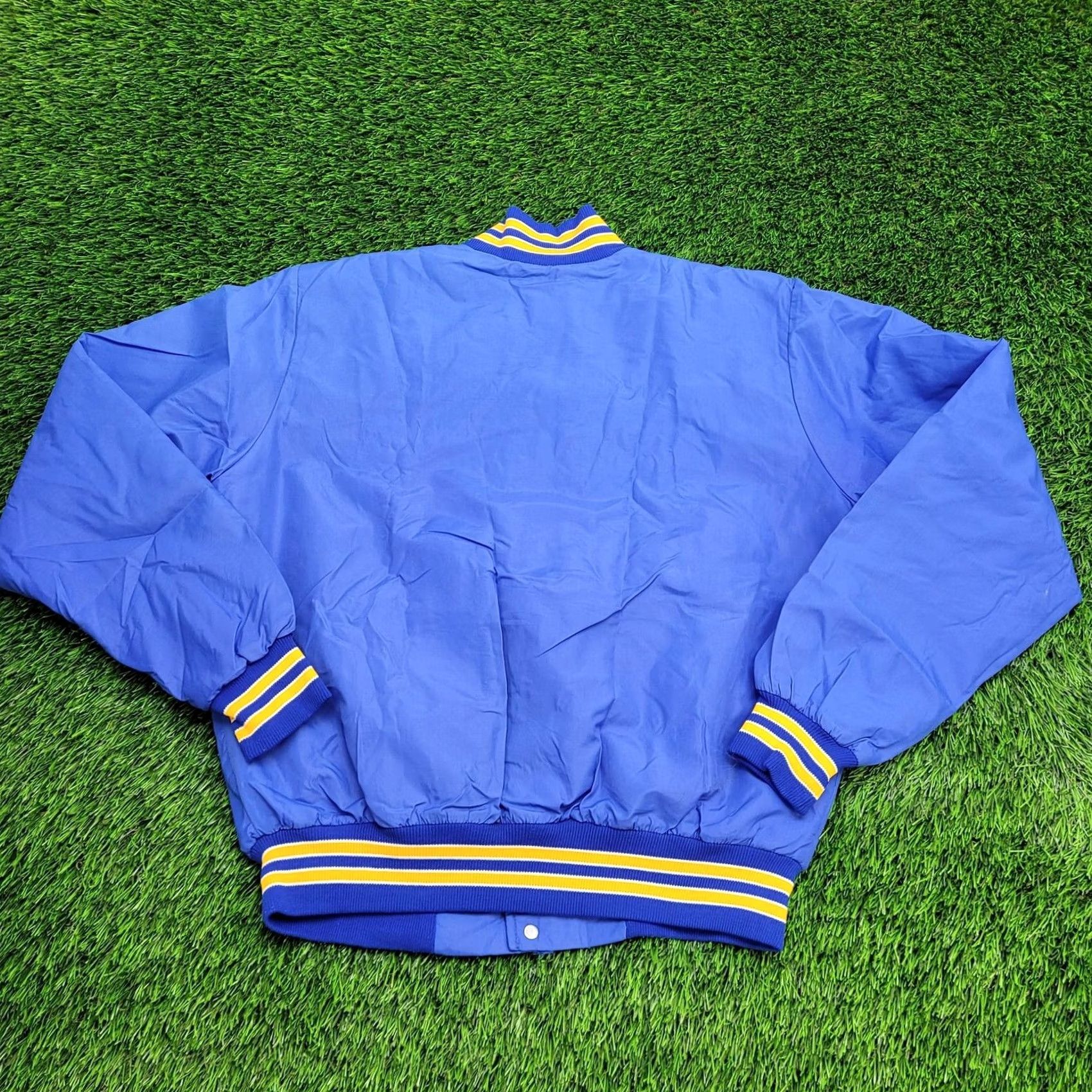 Vintage VINTAGE Gun Club Bomber Jacket Medium 23x24 Blue 70s Men Regular M Jacket Size US M / EU 48-50 / 2 - 2 Thumbnail