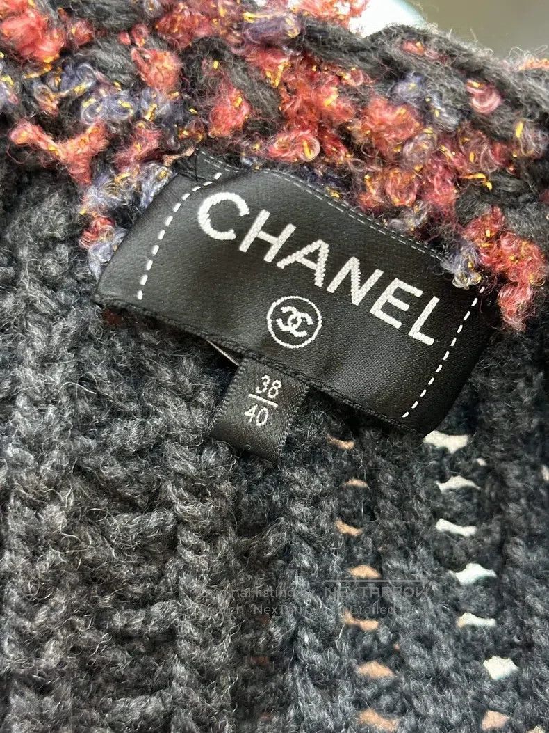 Chanel Chanel 22A High-end Workshop Series Cashmere Knitted Cardi Size XS / US 0-2 / IT 36-38 - 4 Thumbnail