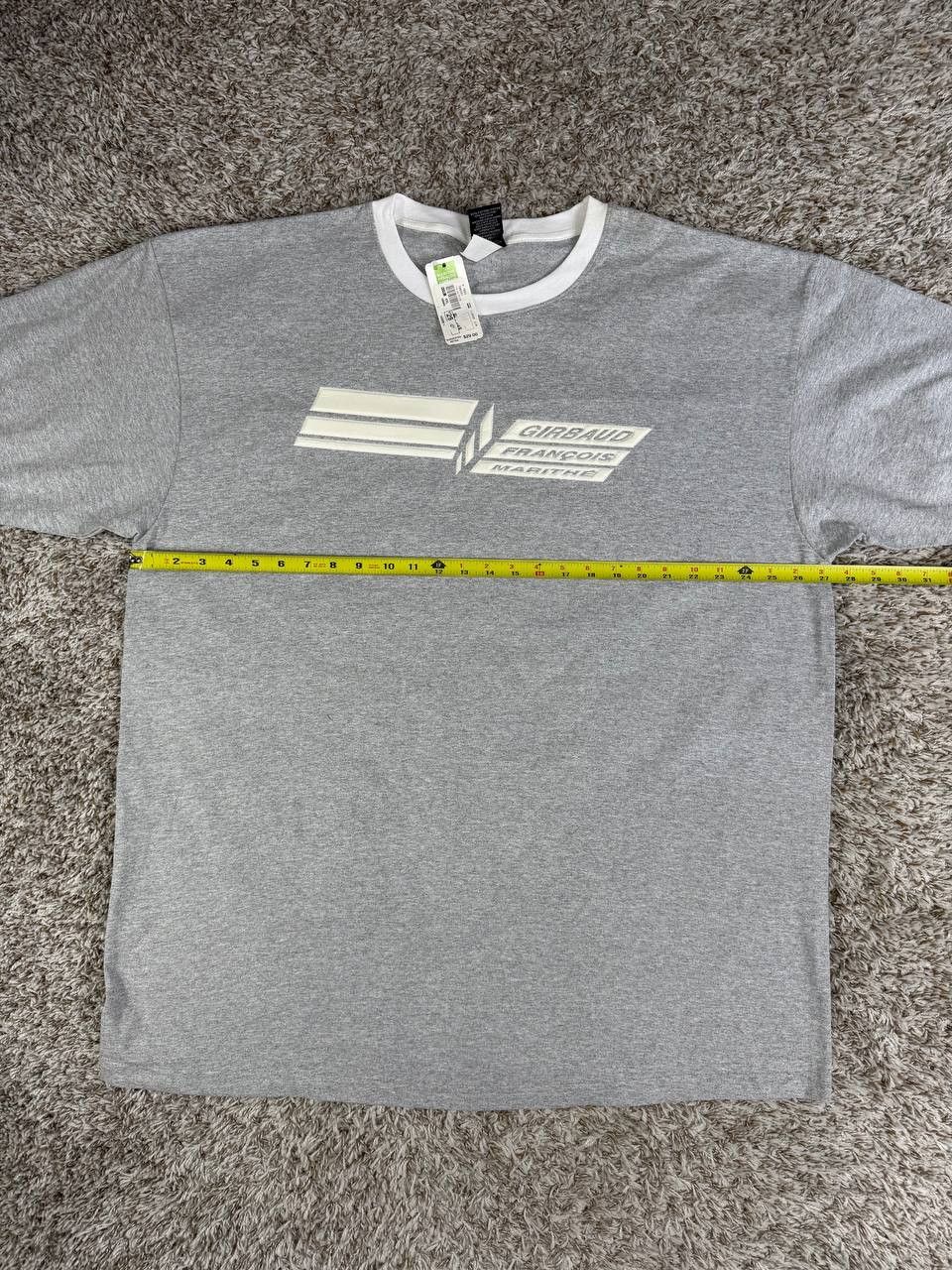 Marithé François Girbaud Graphic Logo Gray T-ShirtHip Hop