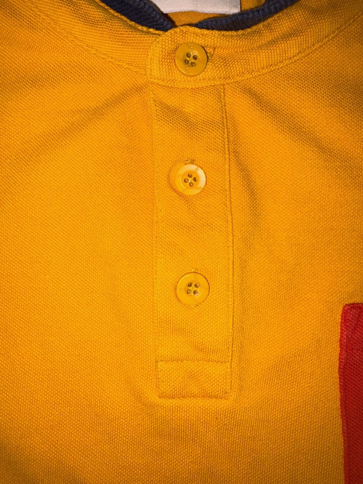 MLB VTG MLB x Beyond Closet "Dodgers Dog" Colorblock Polo Shirt Size US S / EU 44-46 / 1 - 4 Thumbnail