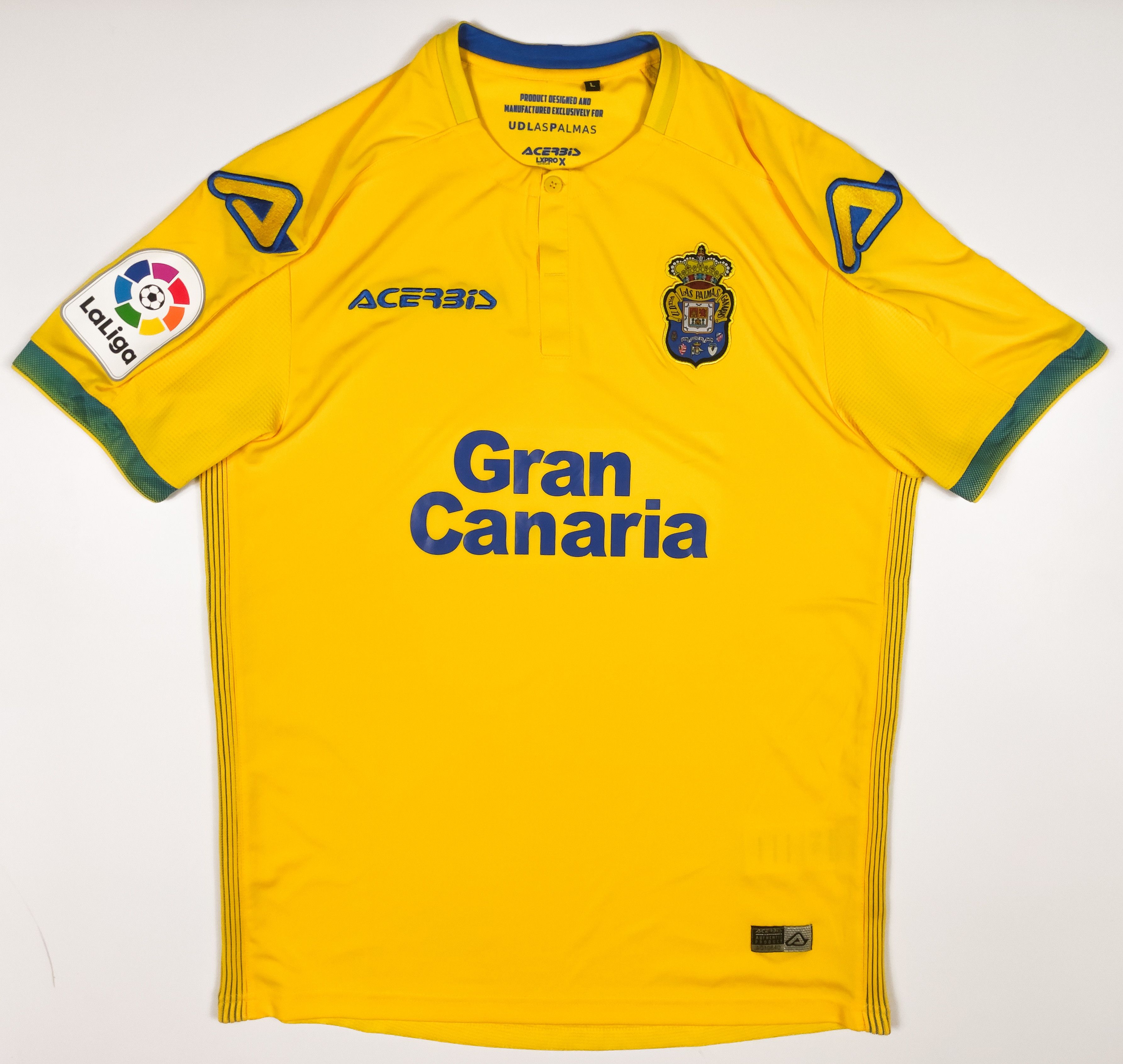 Other UD Las Palmas 2018 2019 Acerbis Home Shirt Size US L / EU 52-54 / 3 - 1 Thumbnail