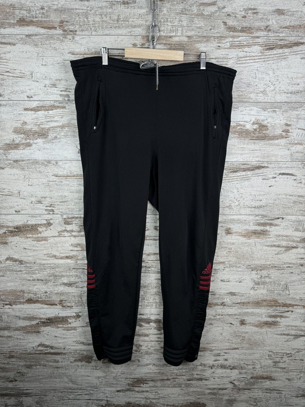 Adidas Mens Vintage Adidas sweatpants adibreak pants drill y2k rare Size US 34 / EU 50 - 1 Thumbnail