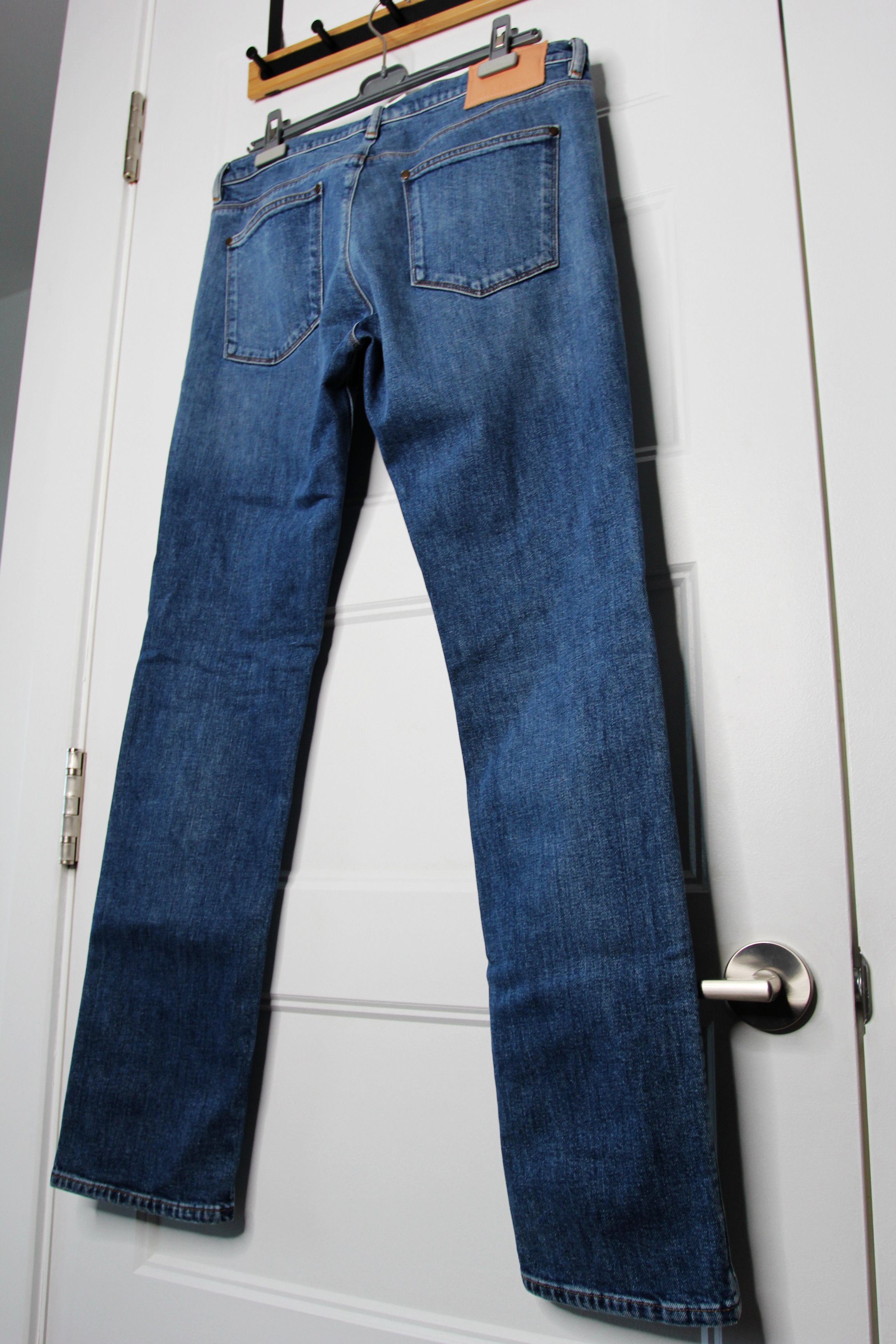Acne Studios BNWT AW22 ACNE STUDIOS MAX MID BLUE SLIM FIT JEANS 34 Size US 34 / EU 50 - 7 Thumbnail
