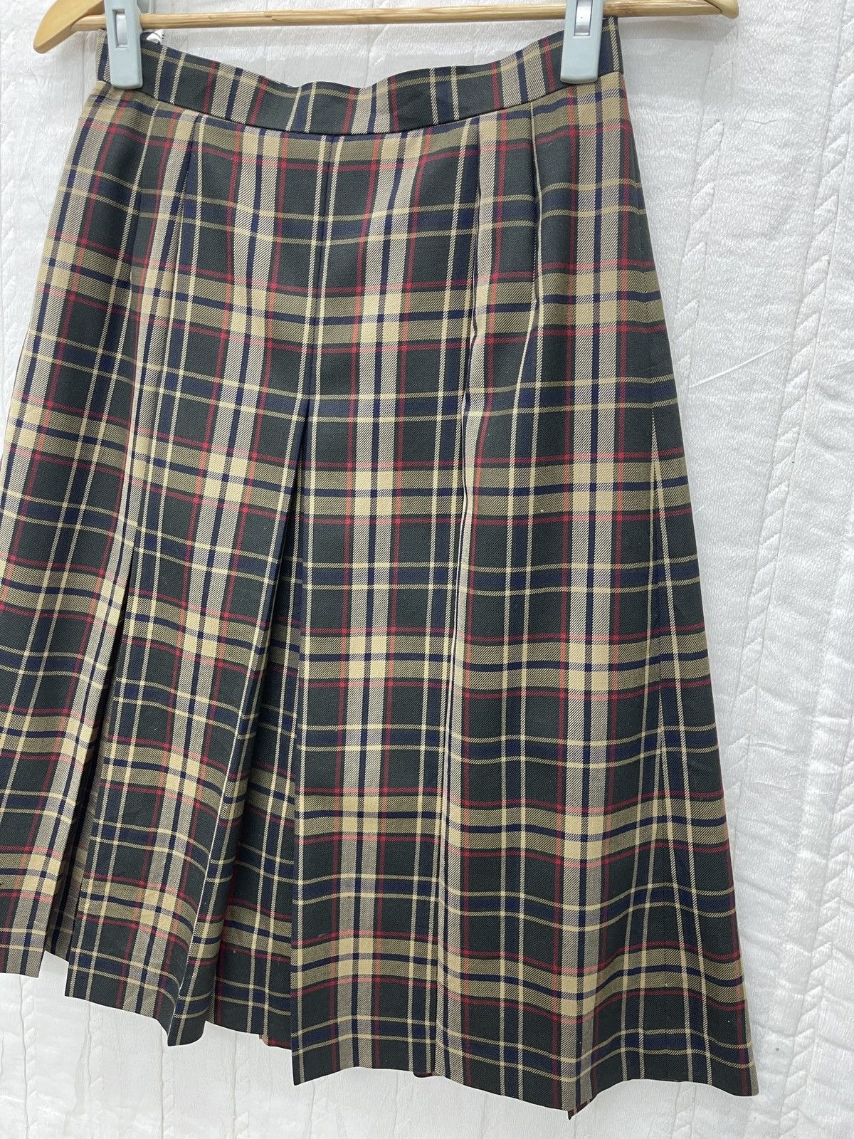 DAKS × Designer × Japanese Brand VTG DAKS LONDON MIDI SKIRT TARTANS Size 26" / US 2 / IT 38 - 3 Thumbnail