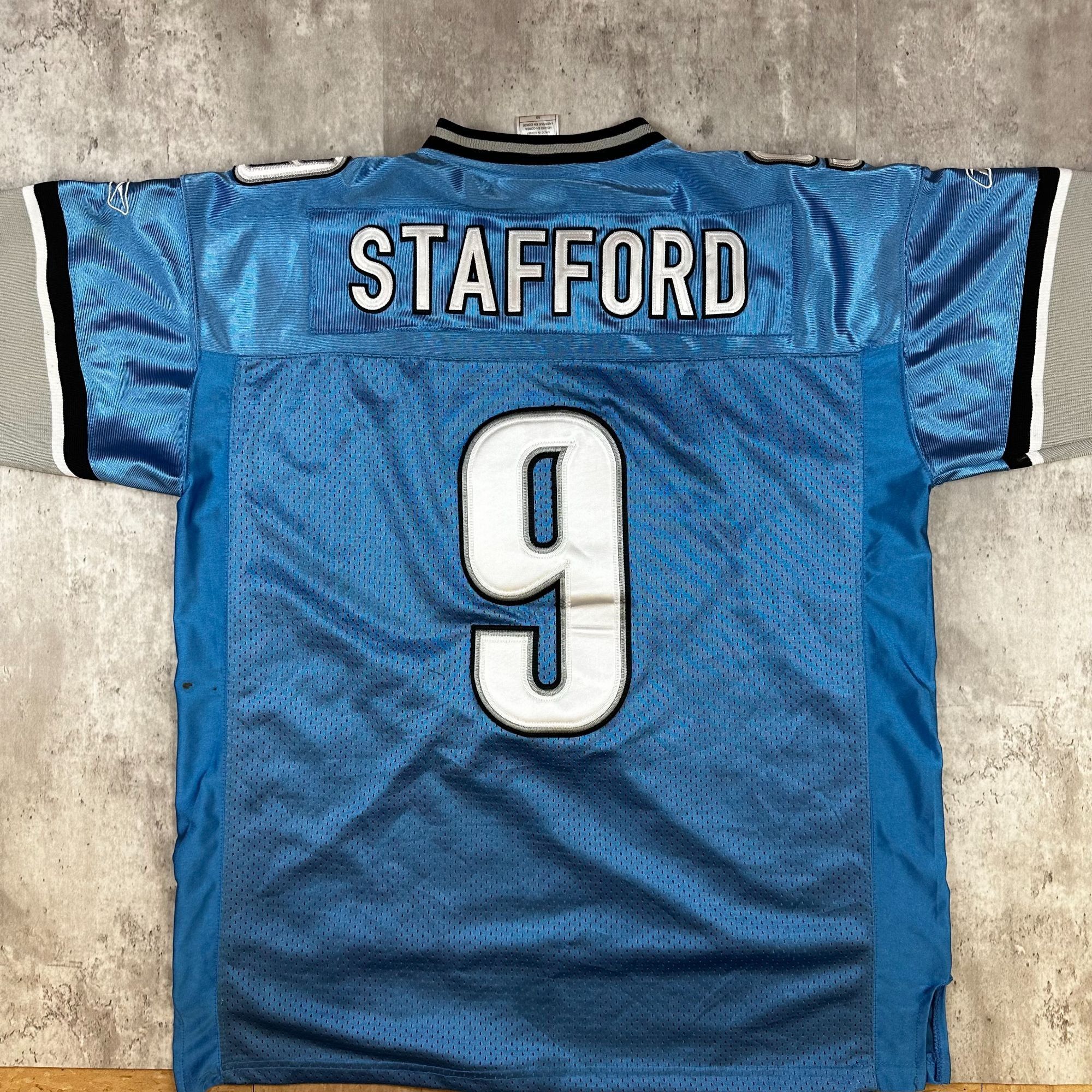Reebok Reebok NFL Onfield Detroit Lions Matthew Stafford #9 Jersey Size US M / EU 48-50 / 2 - 2 Thumbnail