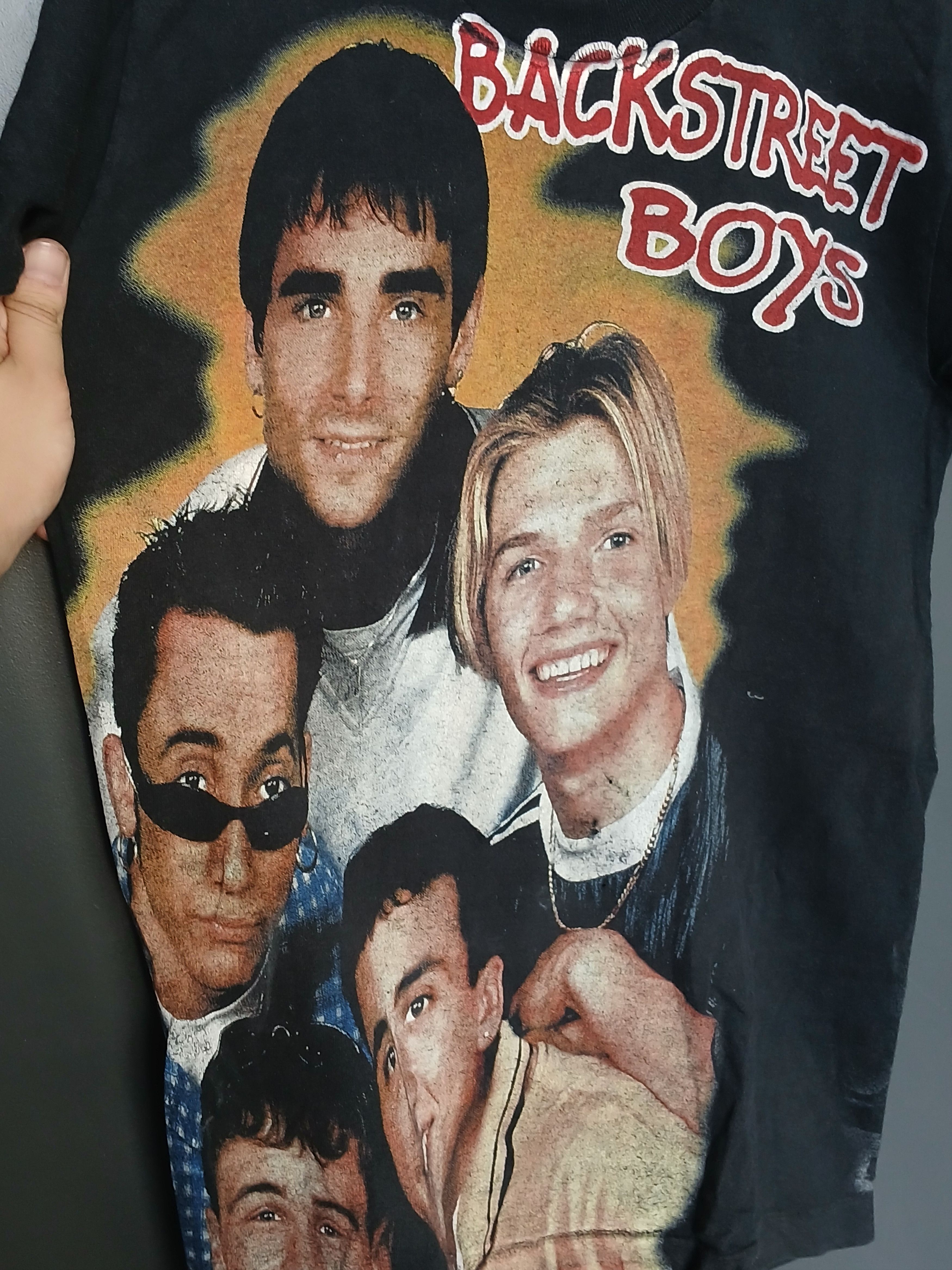 Band Tees × Vintage Vintage Backstreet Boys Single Stitch T-Shirt Size US S / EU 44-46 / 1 - 3 Thumbnail